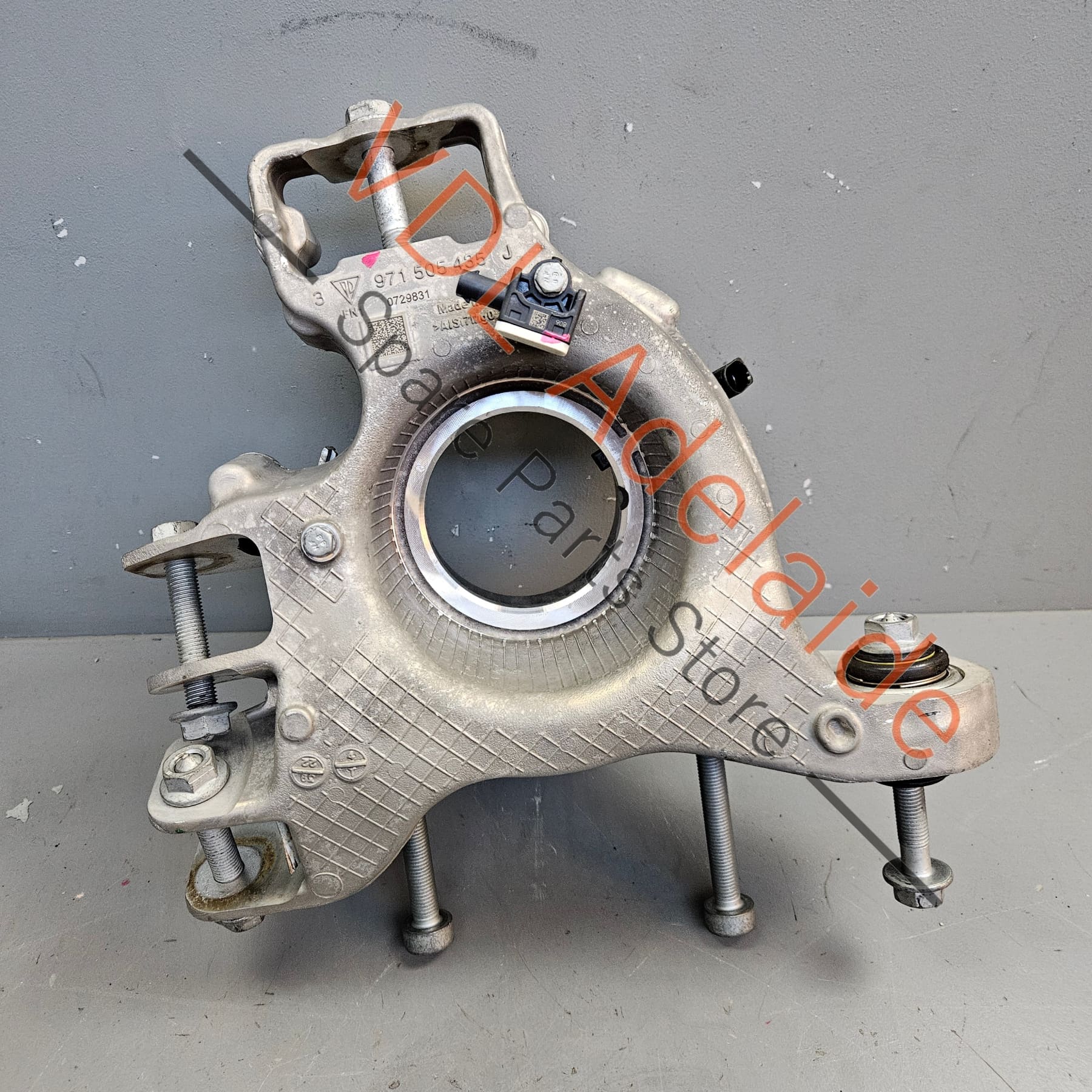 Audi e-Tron Porsche Panamera Taycan Rear Left Suspension Hub Knuckle Wheel Bearing Housing 971505435J - Image 3