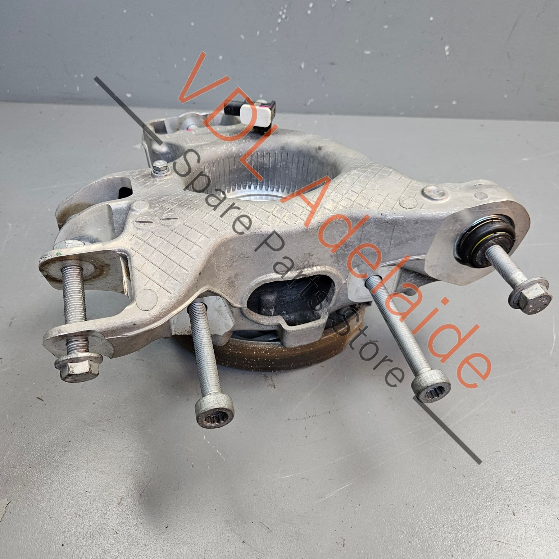 Audi e-Tron Porsche Panamera Taycan Rear Left Suspension Hub Knuckle Wheel Bearing Housing 971505435J - Image 5