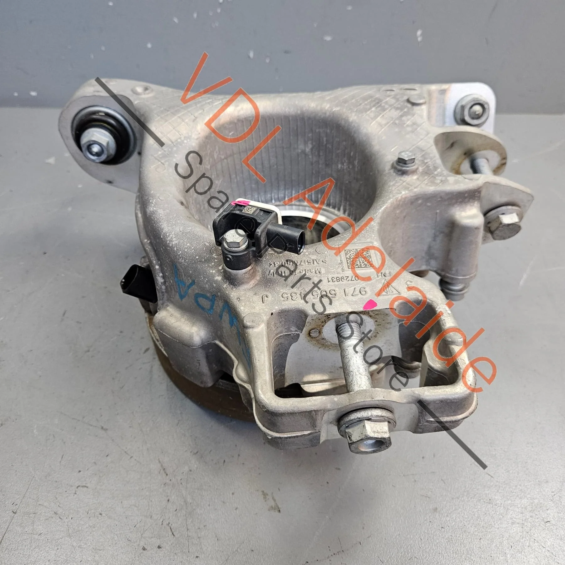 Audi e-Tron Porsche Panamera Taycan Rear Left Suspension Hub Knuckle Wheel Bearing Housing 971505435J - Image 6