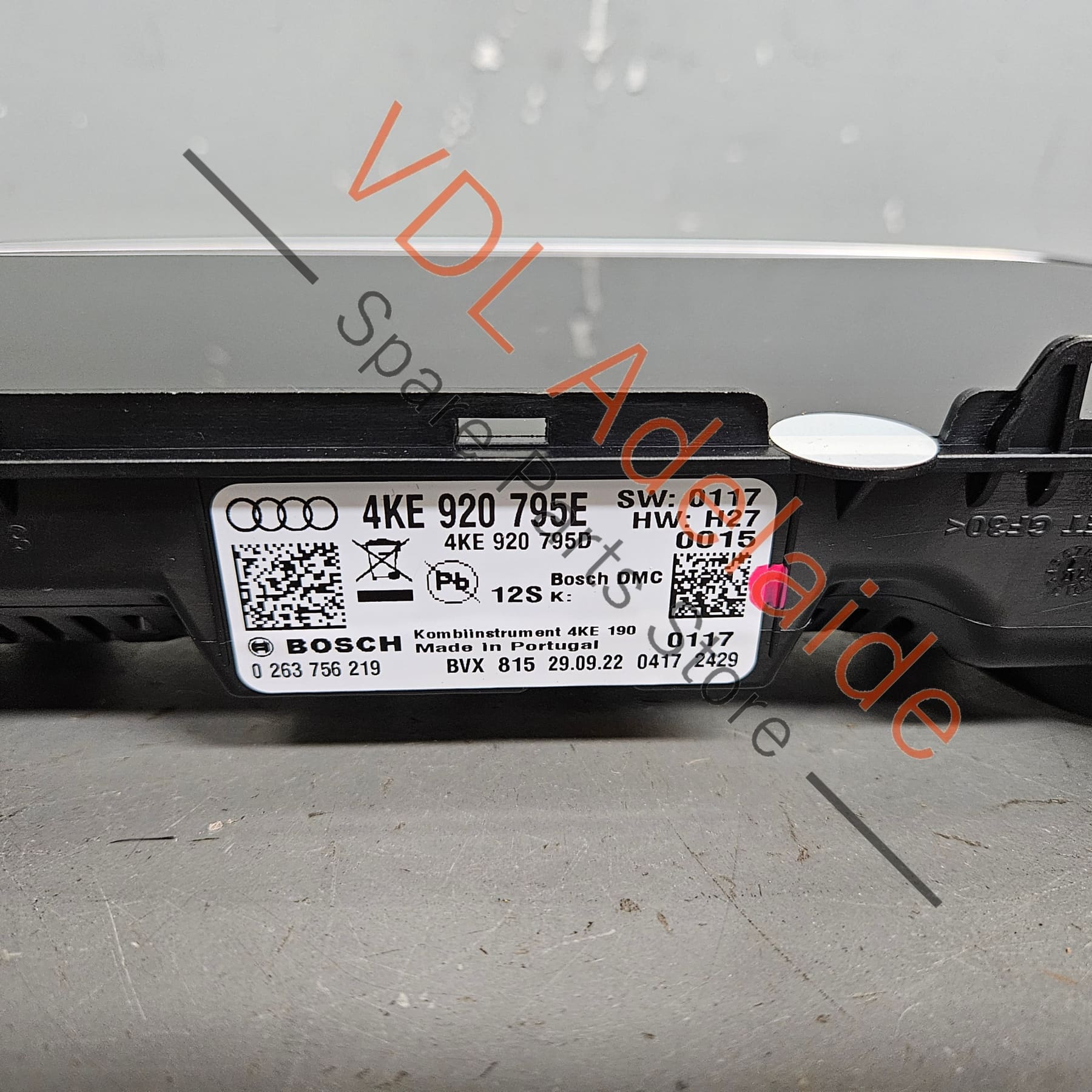 Audi E-Tron GT Virtual Cockpit Display Screen Instrument Gauges 4KE920795E - Image 6