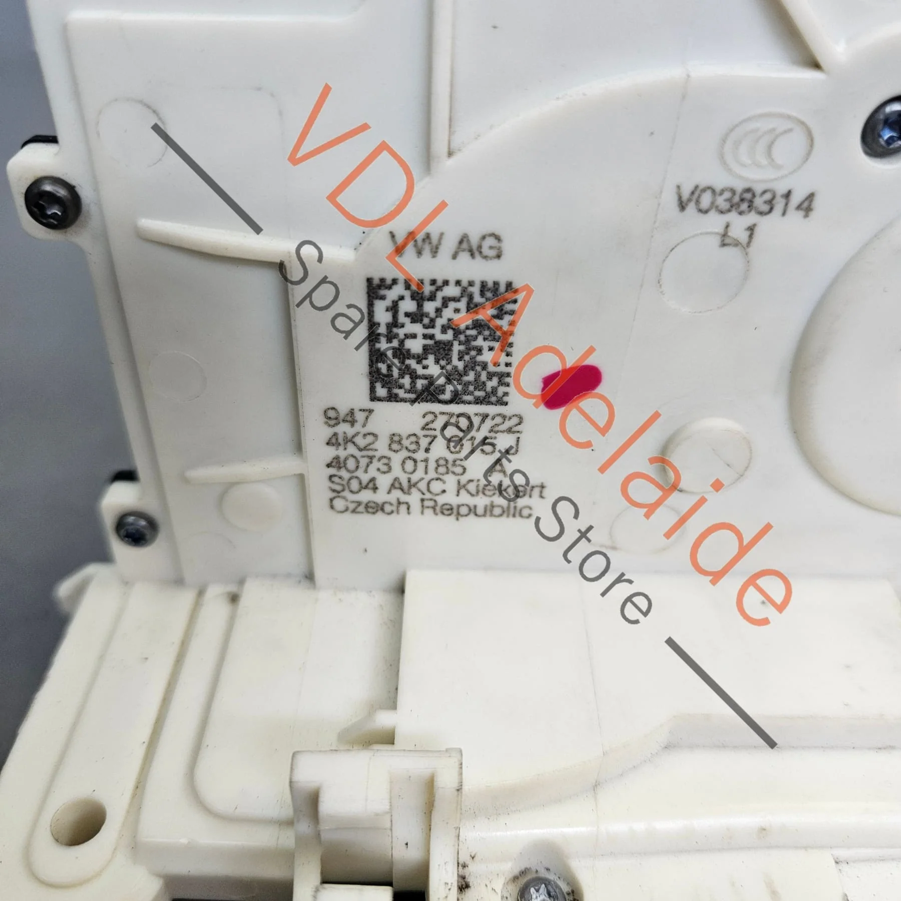 Audi Left Front Door Lock Module 4K2837015J - Image 3