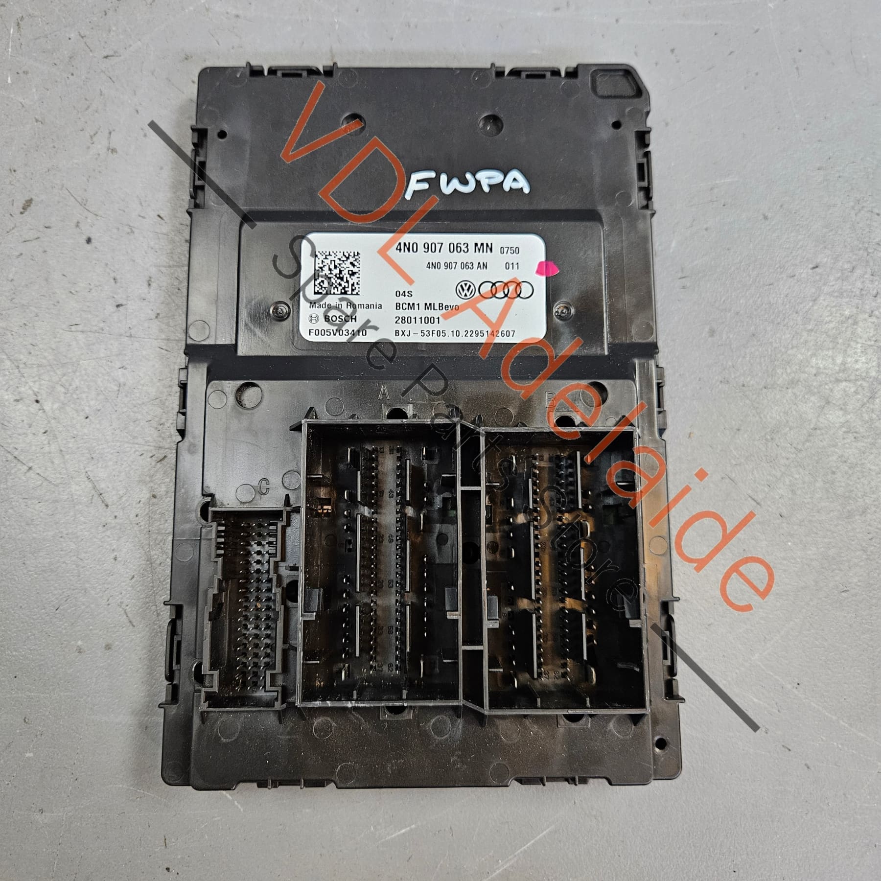 Audi e-Tron front BCM BCM1 Power Supply Module Body Control 4N0907063MN