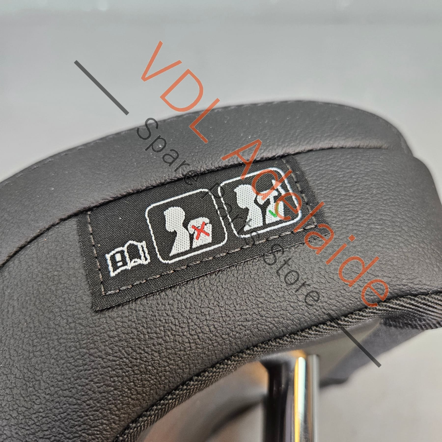 Audi e-Tron Rear Middle Centre Head Rest Headrest Restraint 4J3885900E 38M - Image 5