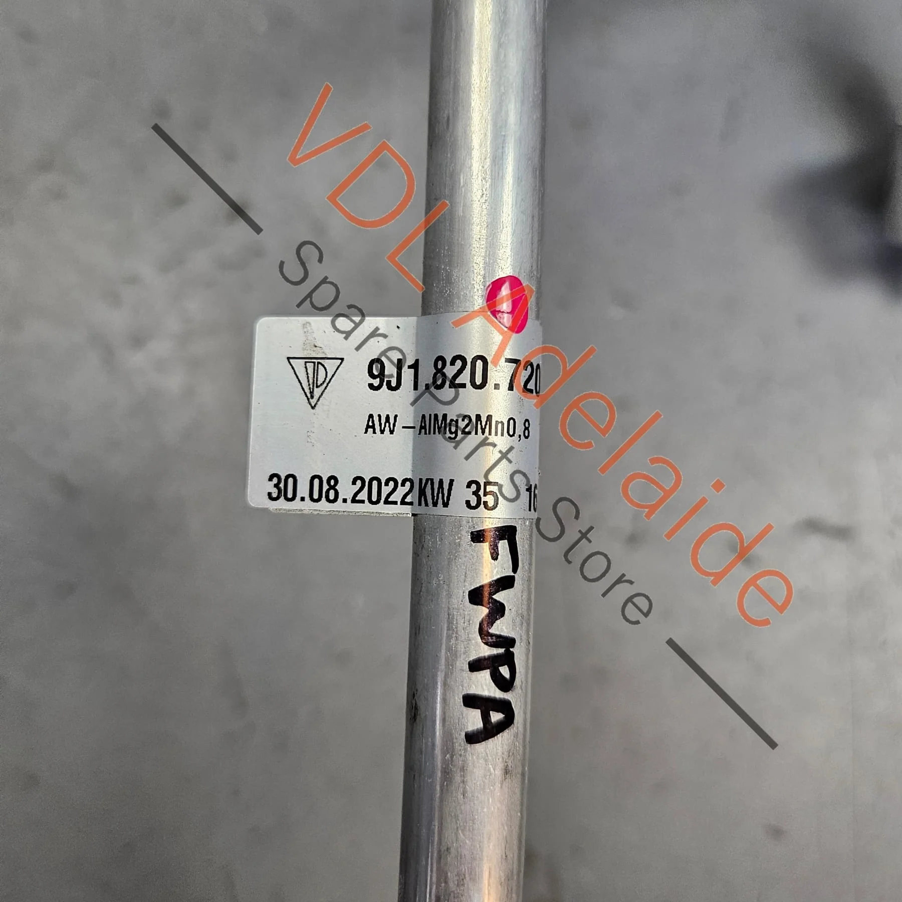 Audi e-Tron Porsche Taycan AC Air Conditioning Refrigerant Hose Pipe 9J1820720A - Image 4