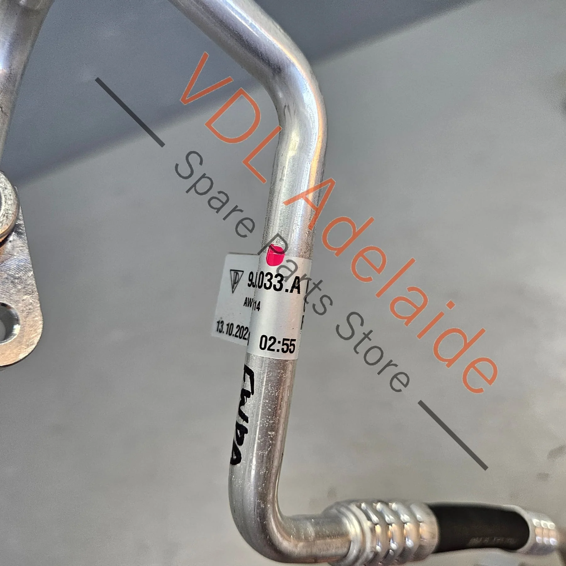 Audi e-Tron Porsche Taycan AC Air Conditioning Refrigerant Hose Pipe 9J1820033A - Image 5