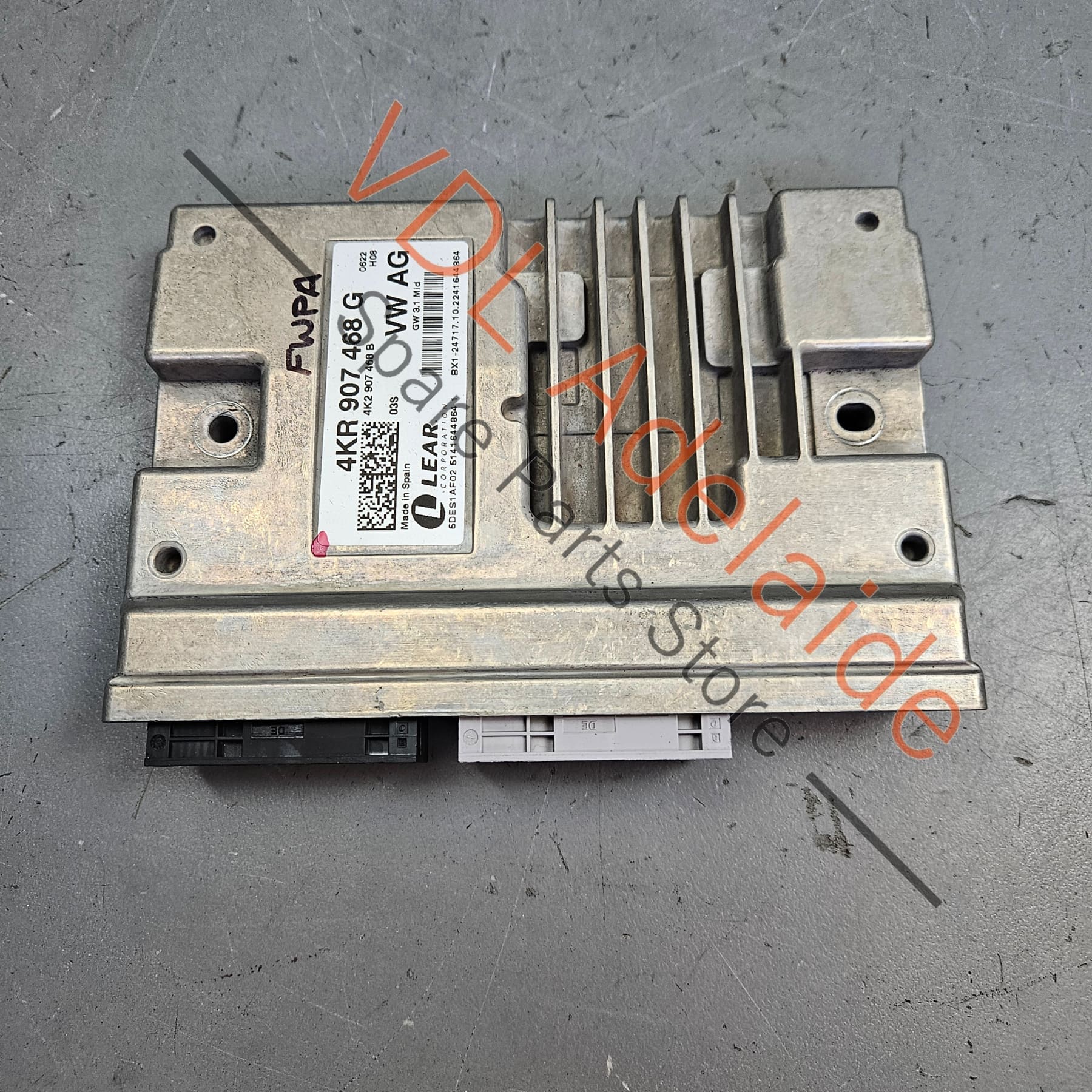 Audi e-Tron Central Gateway Interface Diagnosis Diagnostic Module 4KR907468G