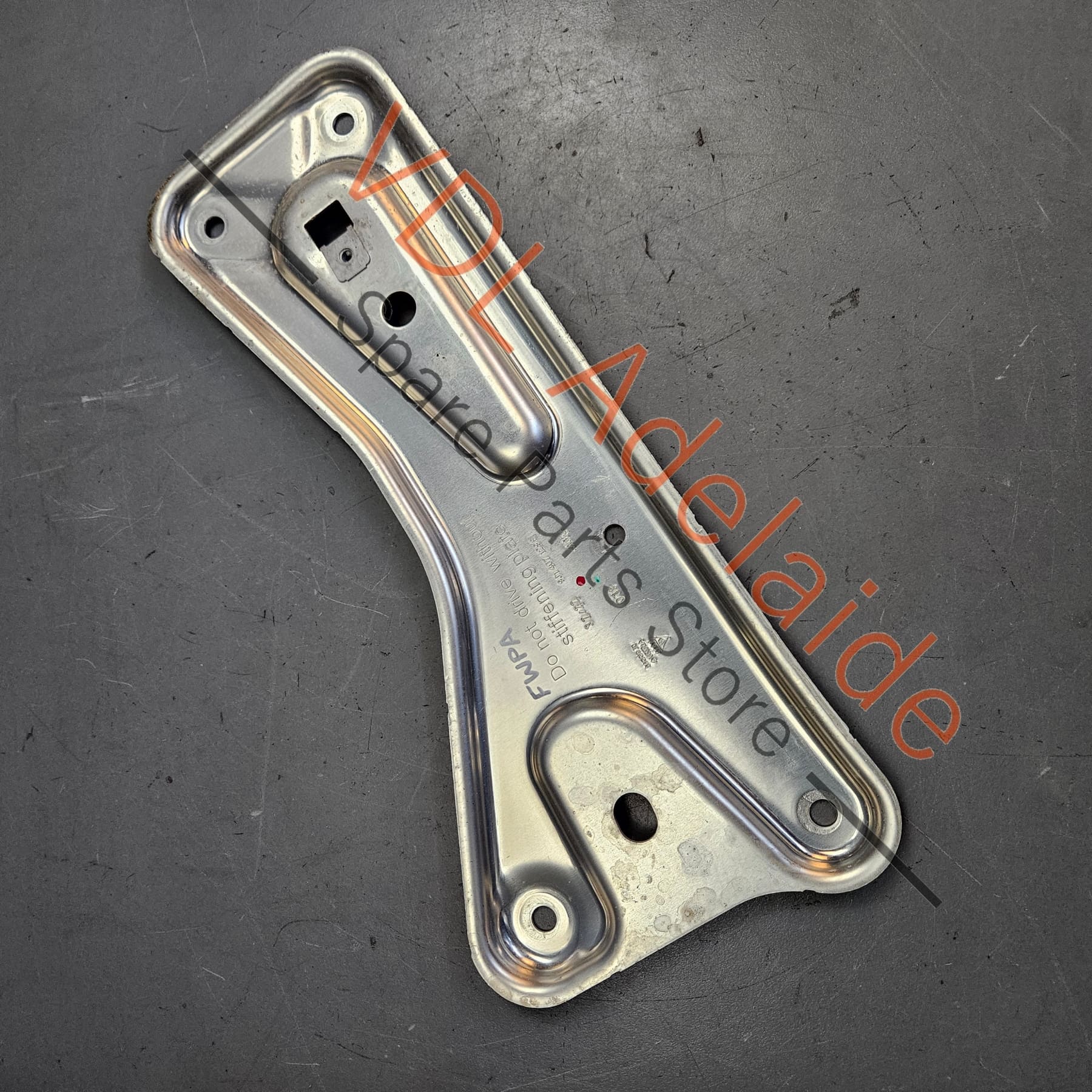 Audi e-Tron Front Left Chassis Stiffening Bracket Plate Reinforcement 9J1407129E