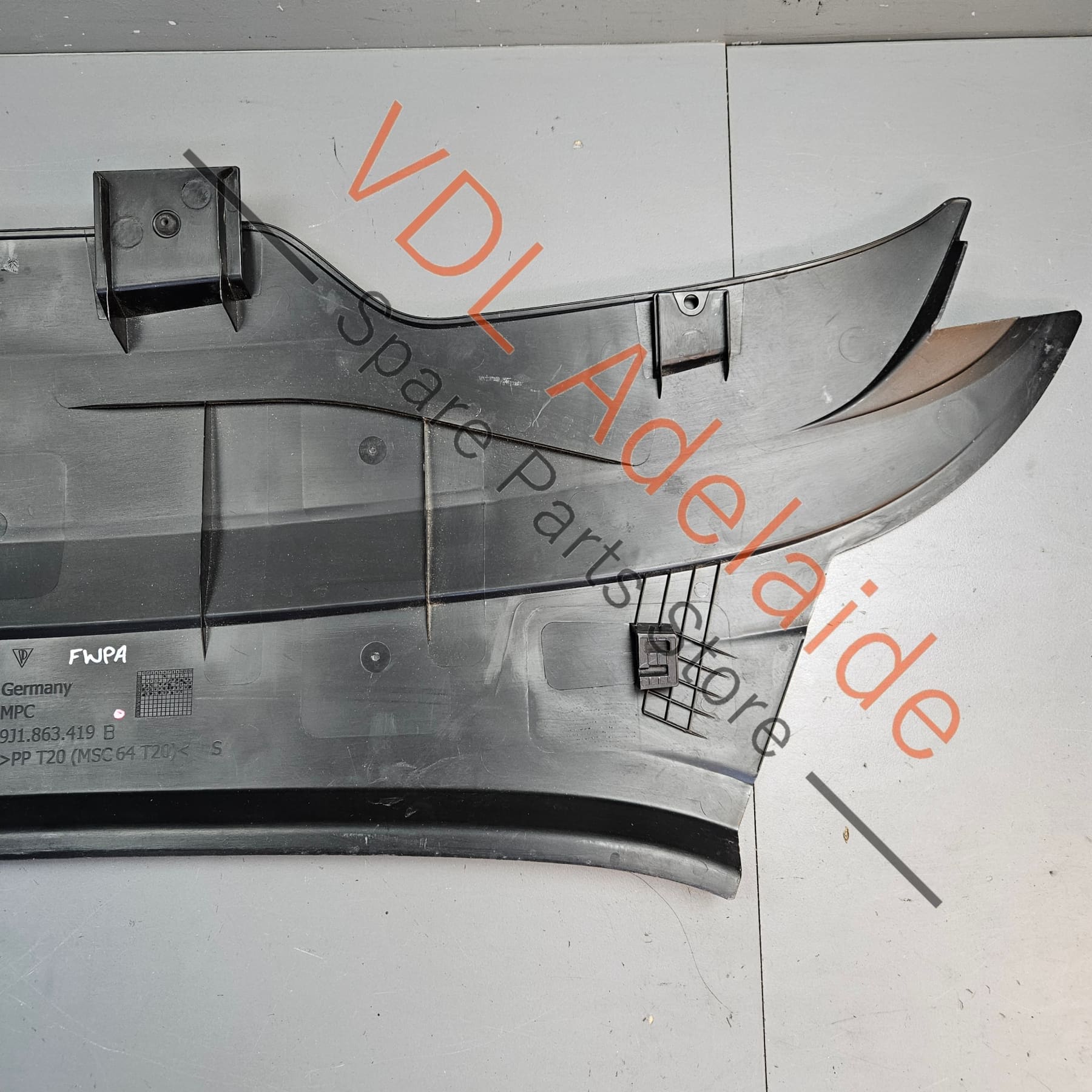 Audi e-Tron GT Front Bonnet Compartment Trim Cover 9J1863419 - Image 6