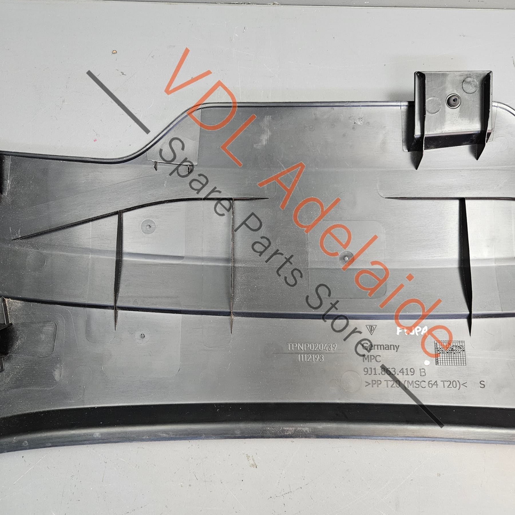 Audi e-Tron GT Front Bonnet Compartment Trim Cover 9J1863419 - Image 7