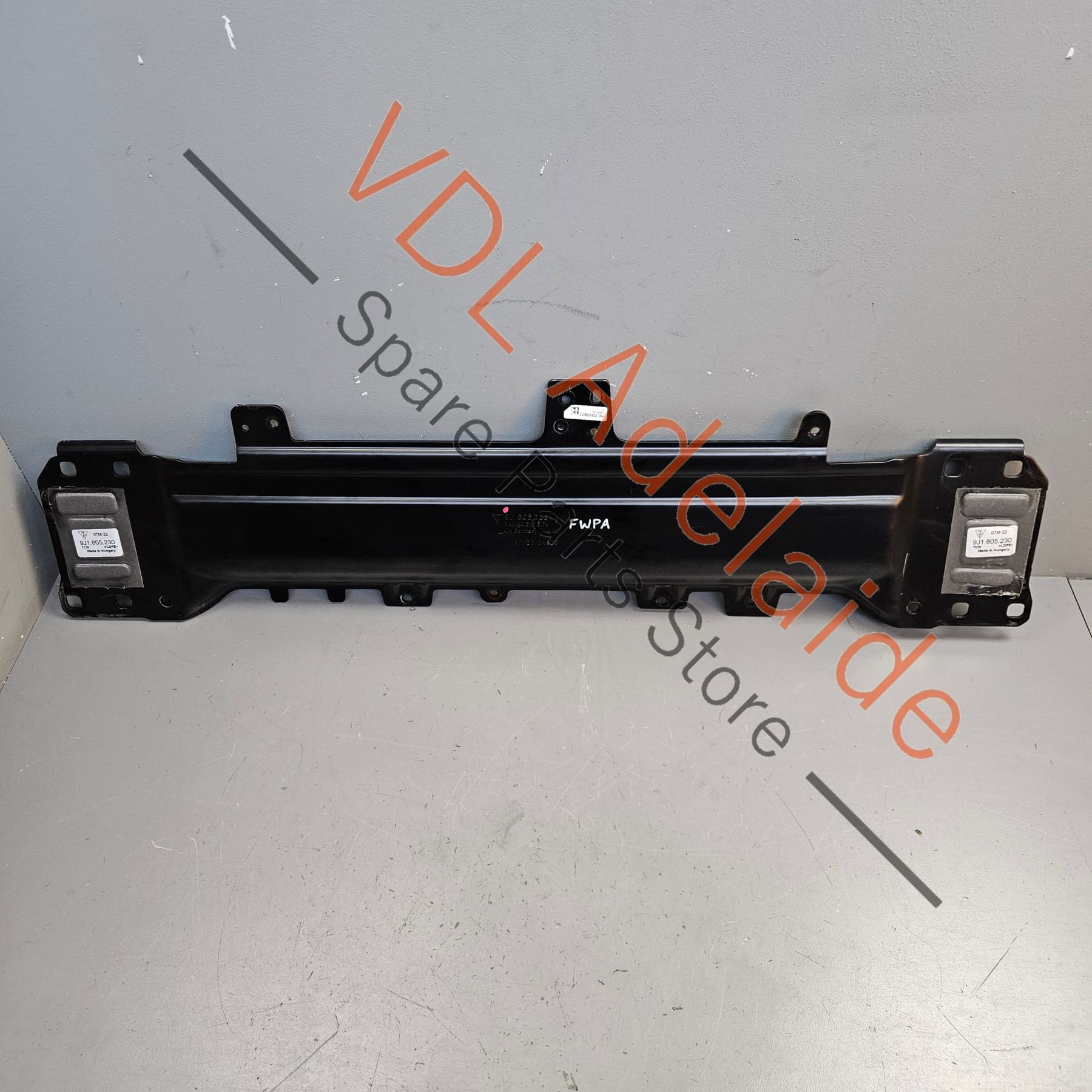 Audi e-Tron GT Front Radiator Support Brace Panel Pull Strap 9J1805353