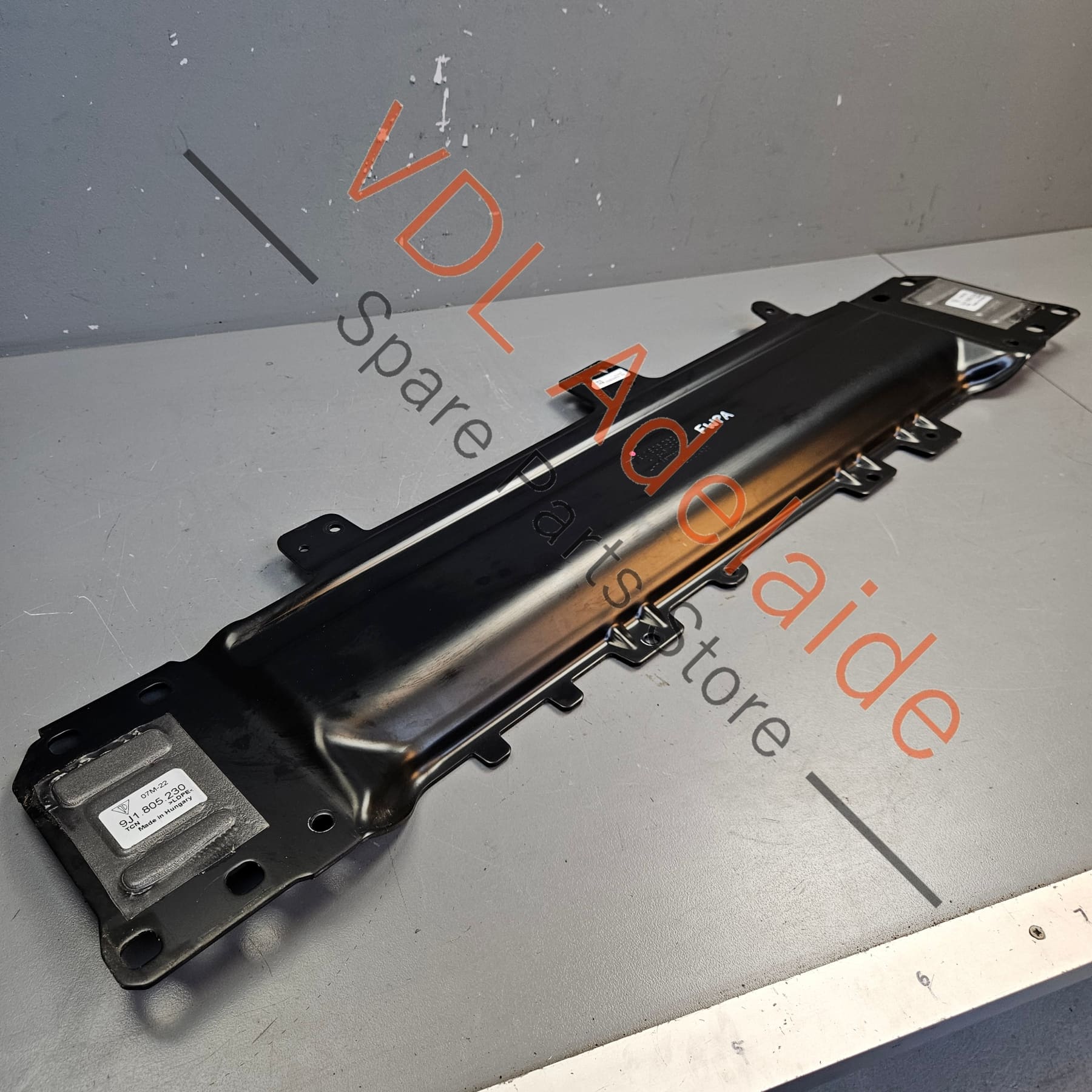 Audi e-Tron GT Front Radiator Support Brace Panel Pull Strap 9J1805353 - Image 4