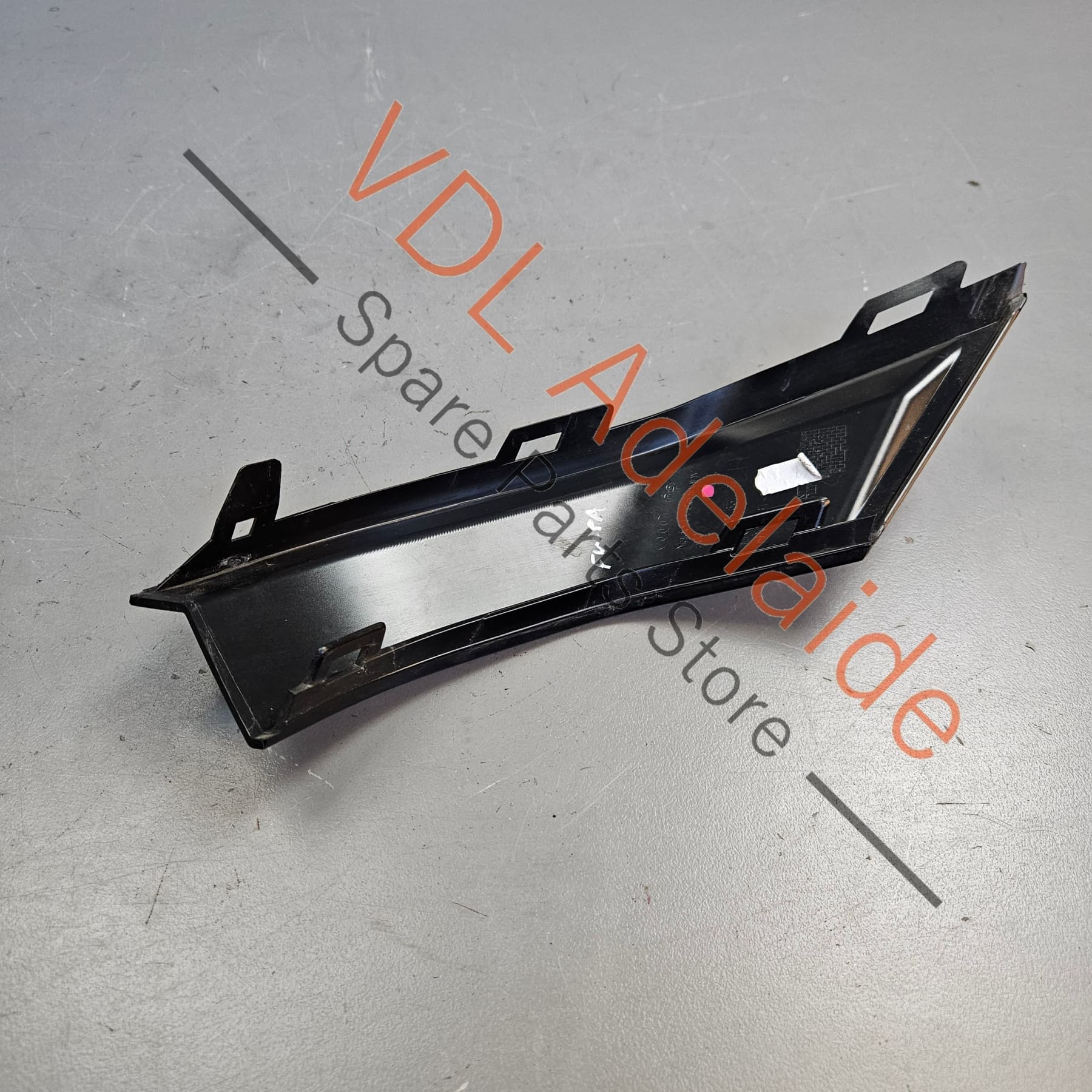 Audi e-Tron GT Rear Bumper Left Corner Trim Gloss Black 4J3807837 Y9B - Image 5