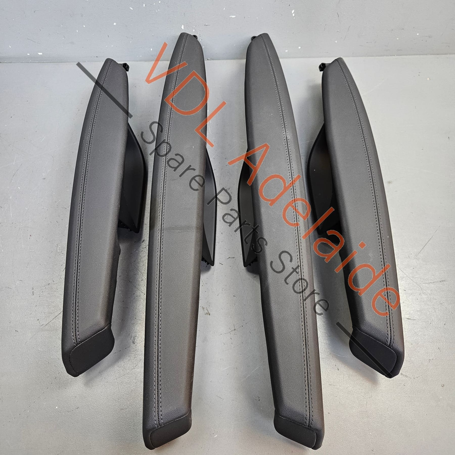 Audi e-Tron GT Set of 4 Leatherette Interior Door Handles Trims 4J3867070 4J3959518A - Image 5