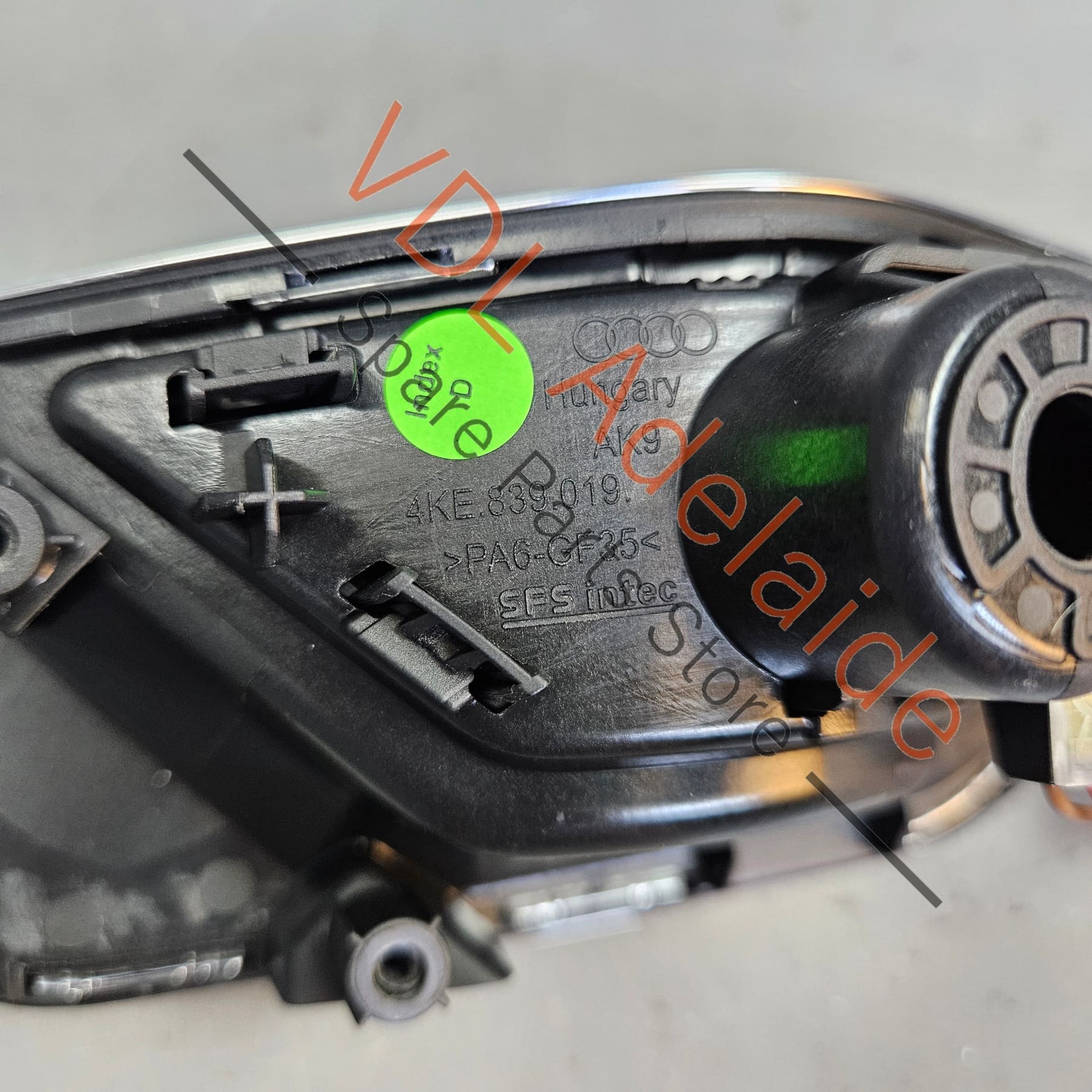 Audi e-Tron Interior Door Handle Pull Left Rear 4KE839019D 4PK - Image 7