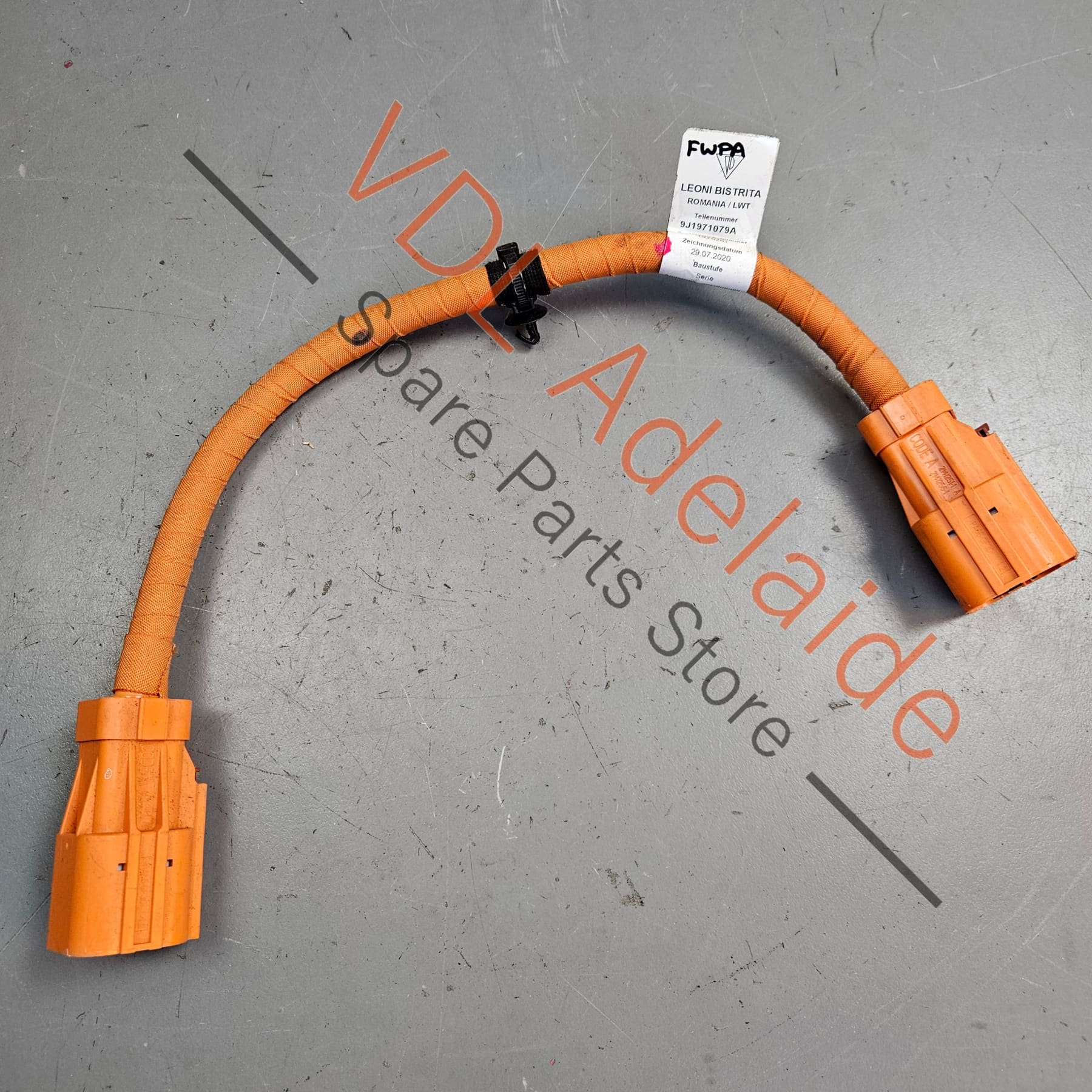 Audi e-Tron Porsche Taycan Hivg Voltage Chgarger Wire Cable 9J1971079A - Image 3