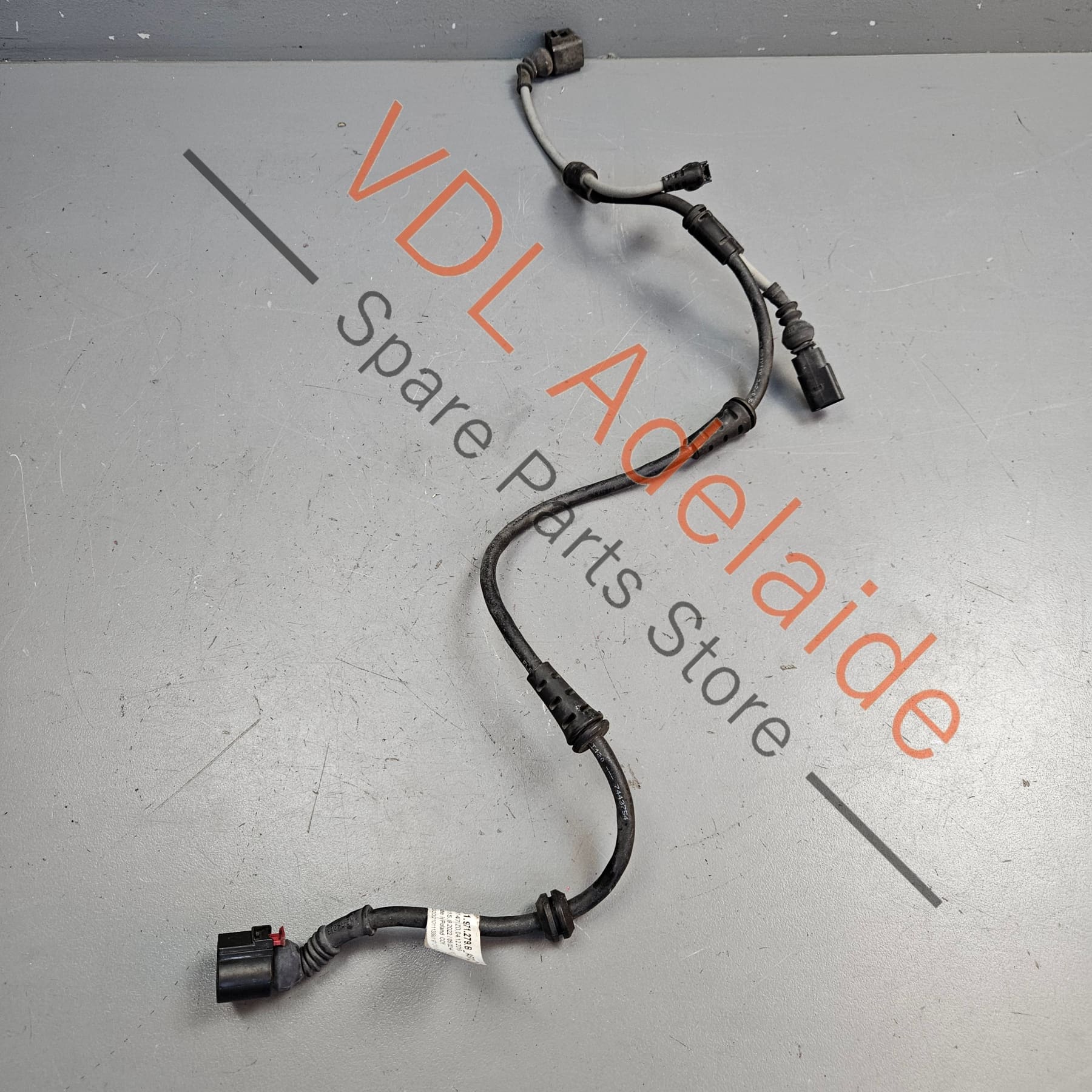 Audi e-Tron Porsche Taycan Front Wheel Housing Wiring for ABS Speed Sensors & Brakes 9J1971279B - Image 3