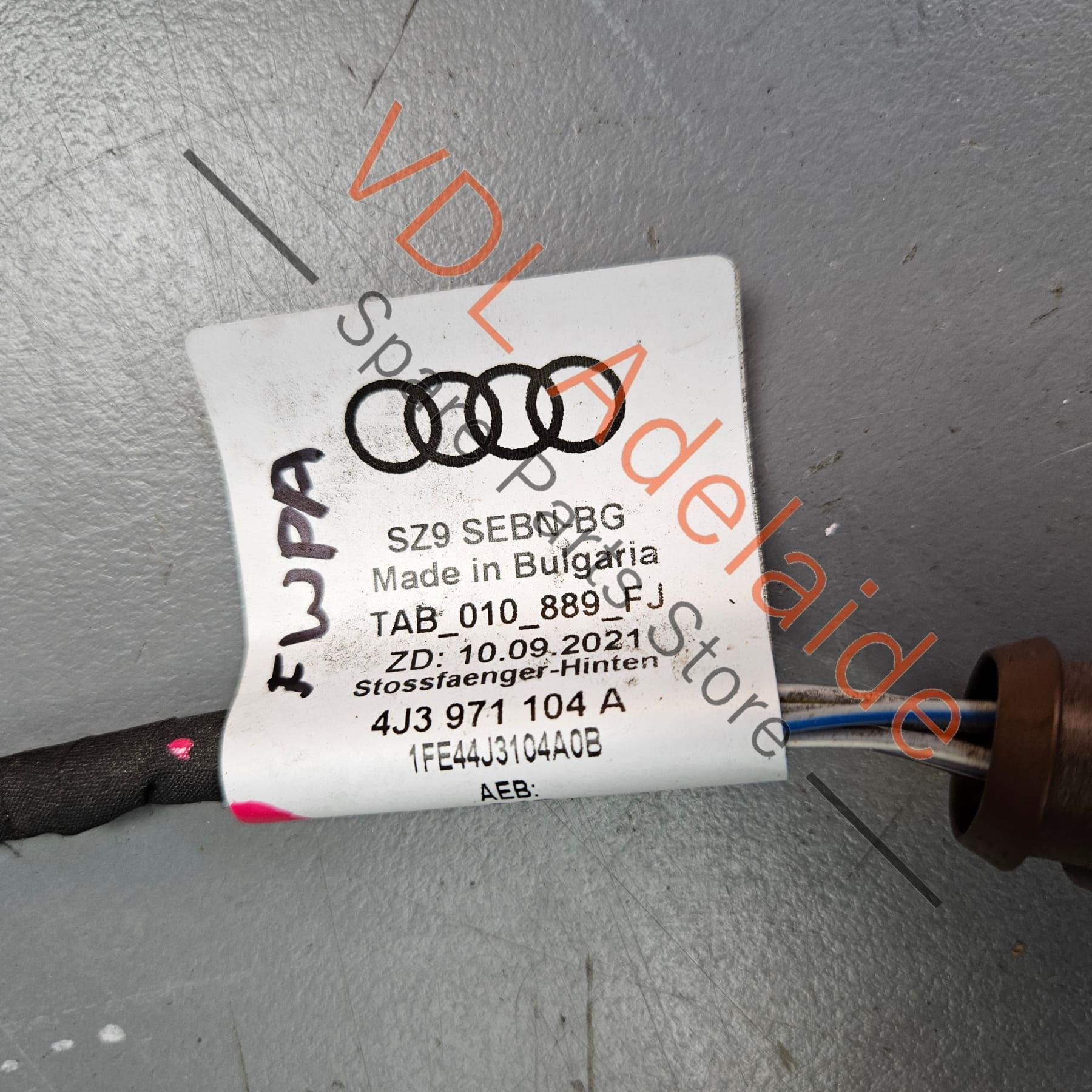 Audi e-Tron GT Wiring Harness Set for Bumper 4J3971104A - Image 4