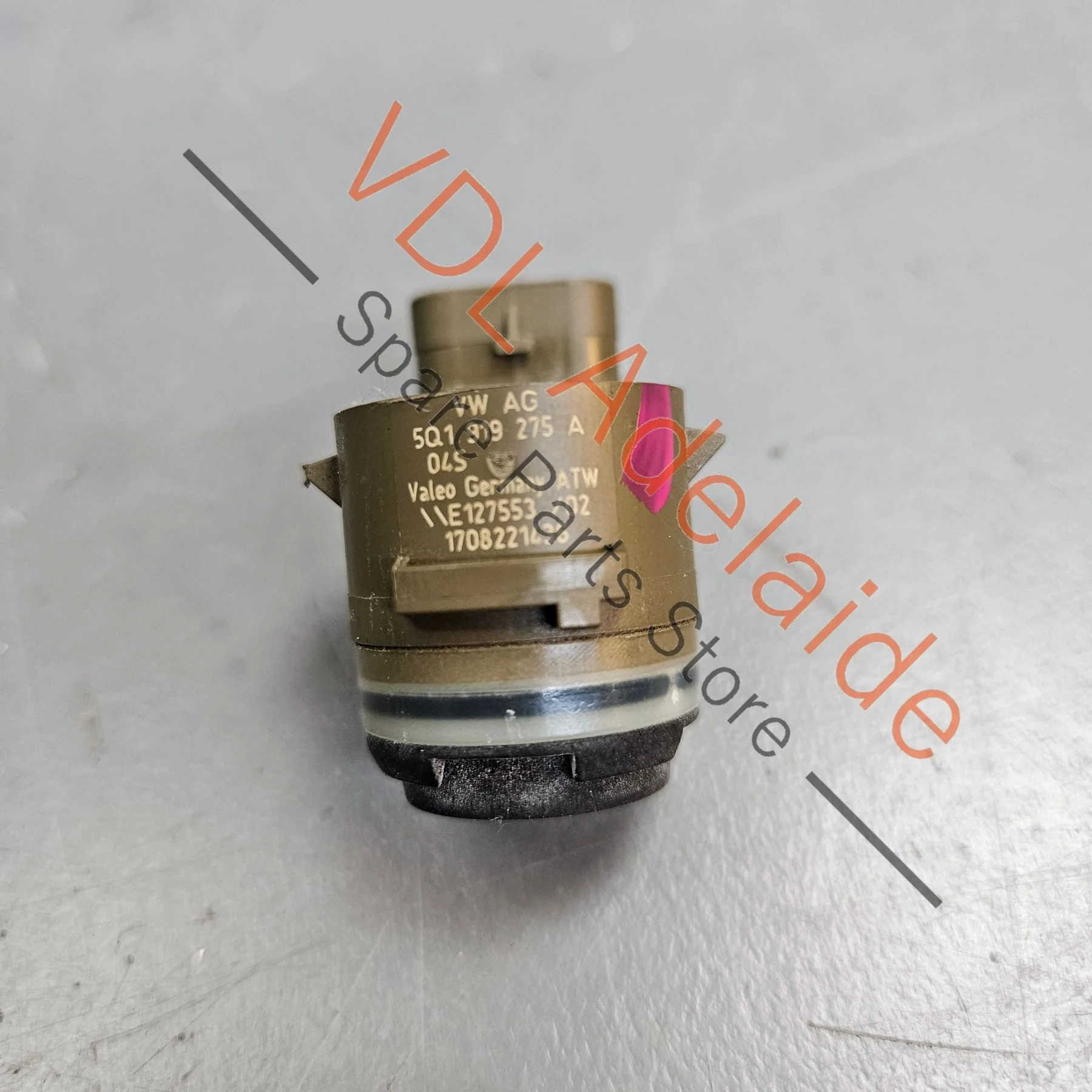 Audi e-Tron Front Centre Parking Sensor 5Q1919275A Metallic mythical black 0E / Y9T - Image 2