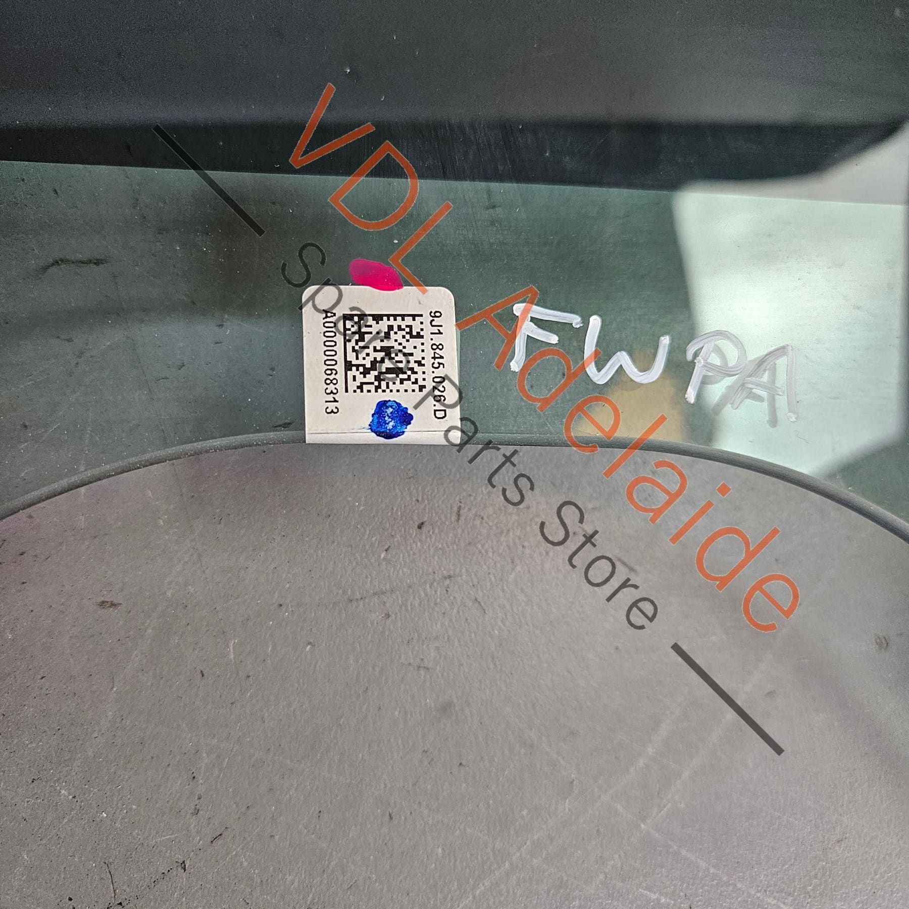 Audi e-Tron GT Rear Right Door Window Glass 9J1845026D - Image 4