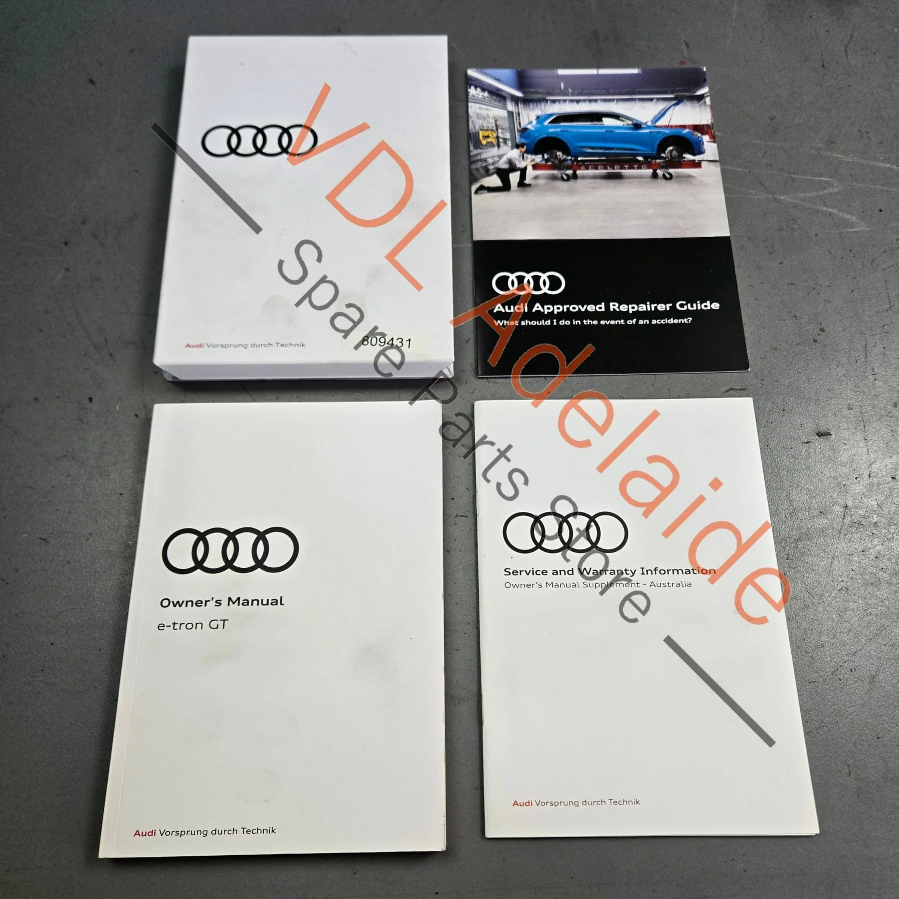 Audi E-Tron GT Owners Books