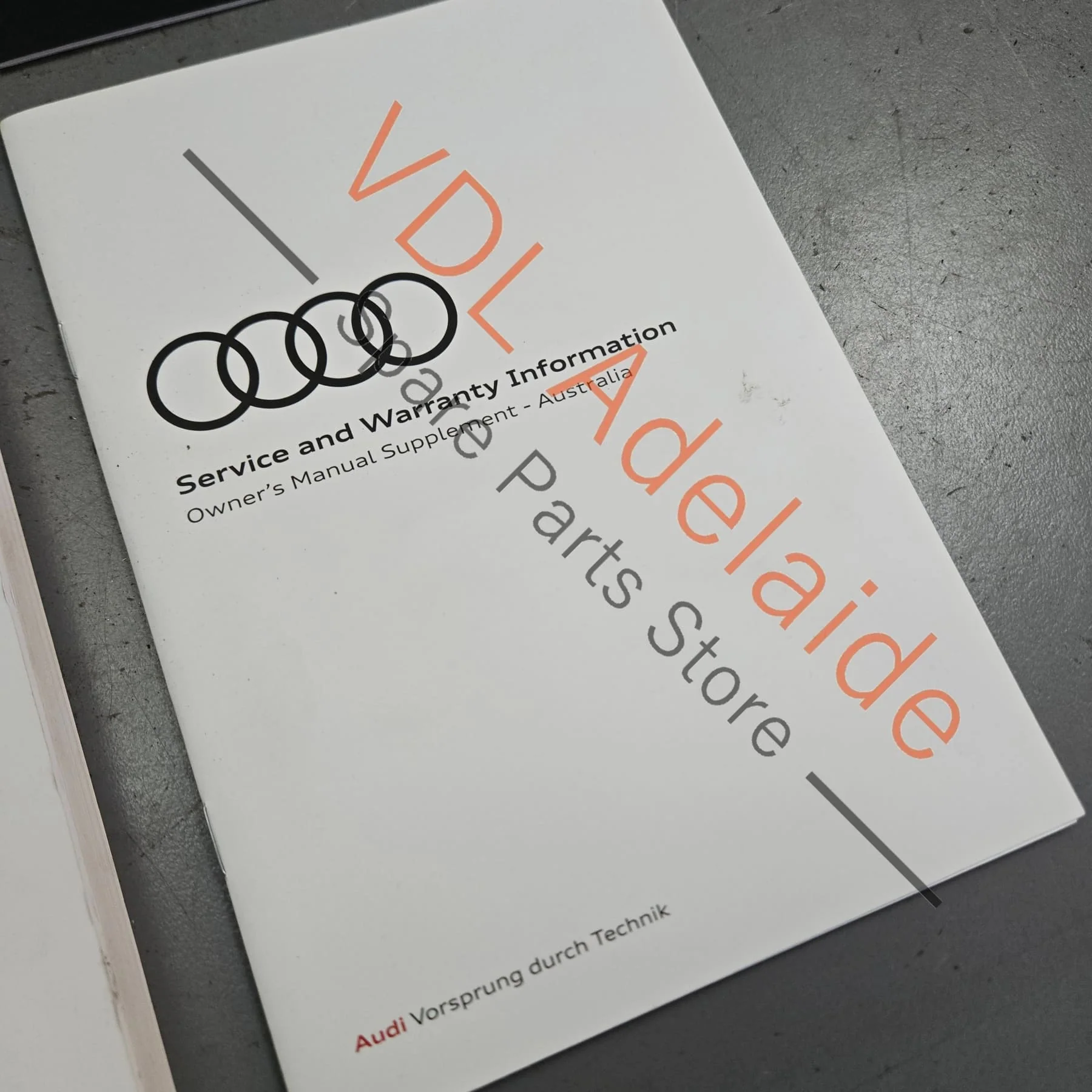 Audi E-Tron GT Owners Books - Image 3