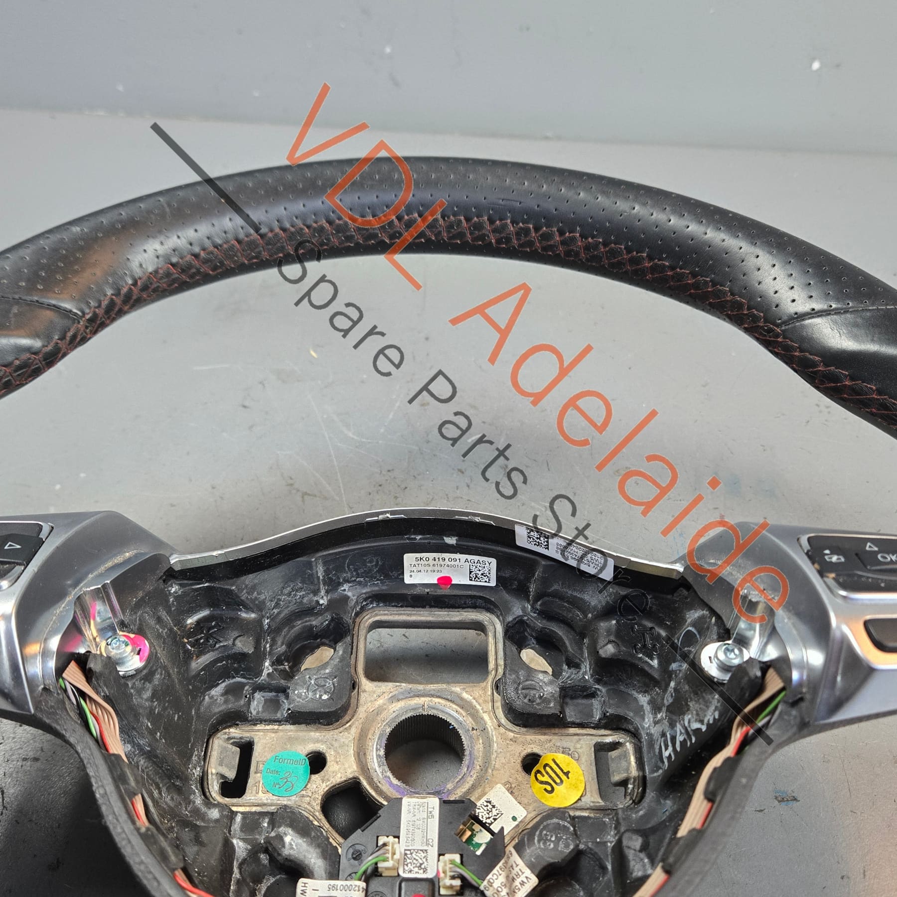 VW Golf MK6 Gti Polo Flat bottom Steering Wheel for DSG Auto 5K0419091AG ASY - Image 10