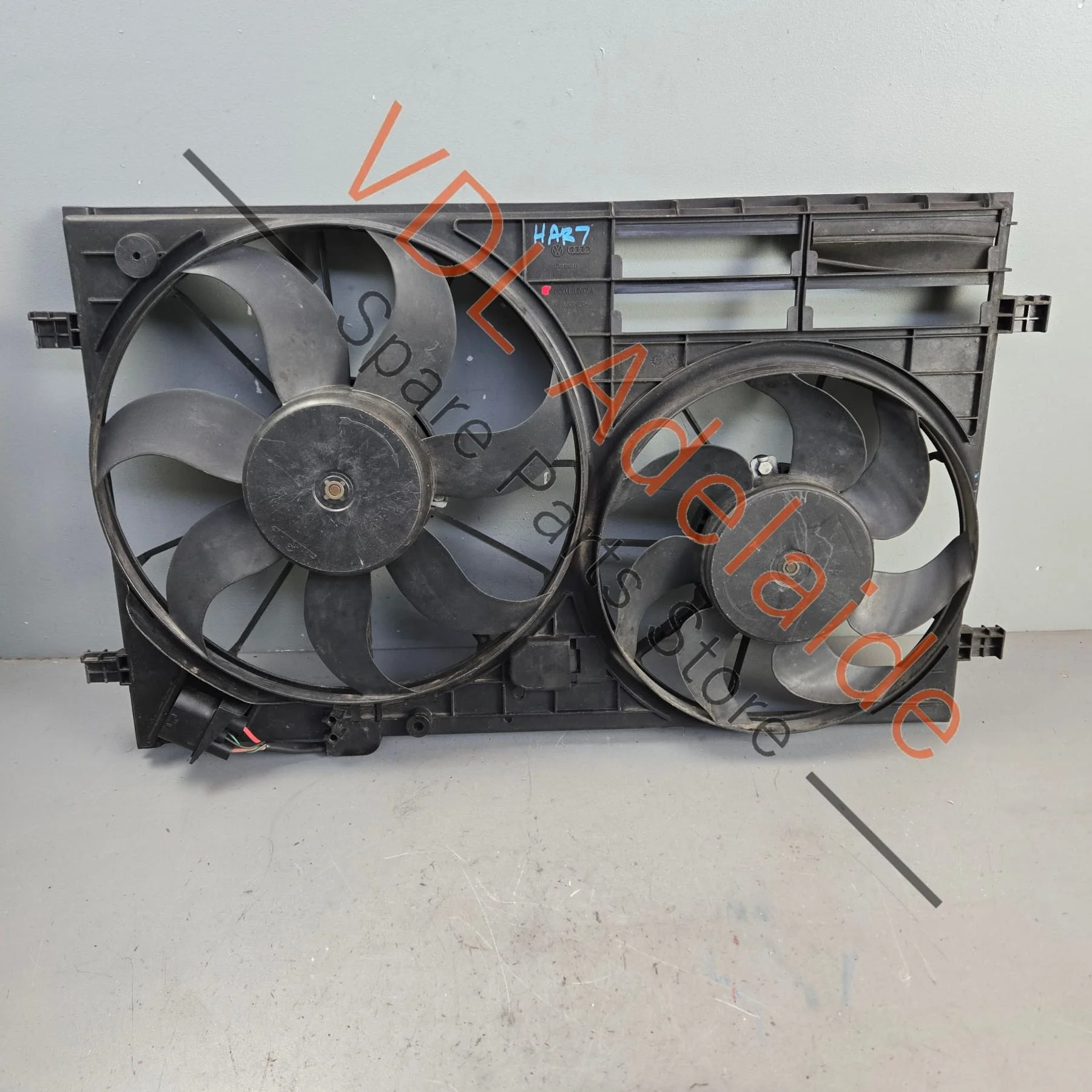 VW Polo 6R 1.4 Twin Radiator Fans 1K0959455ES 150W 295mm 1K0959455EA 220W 365mm