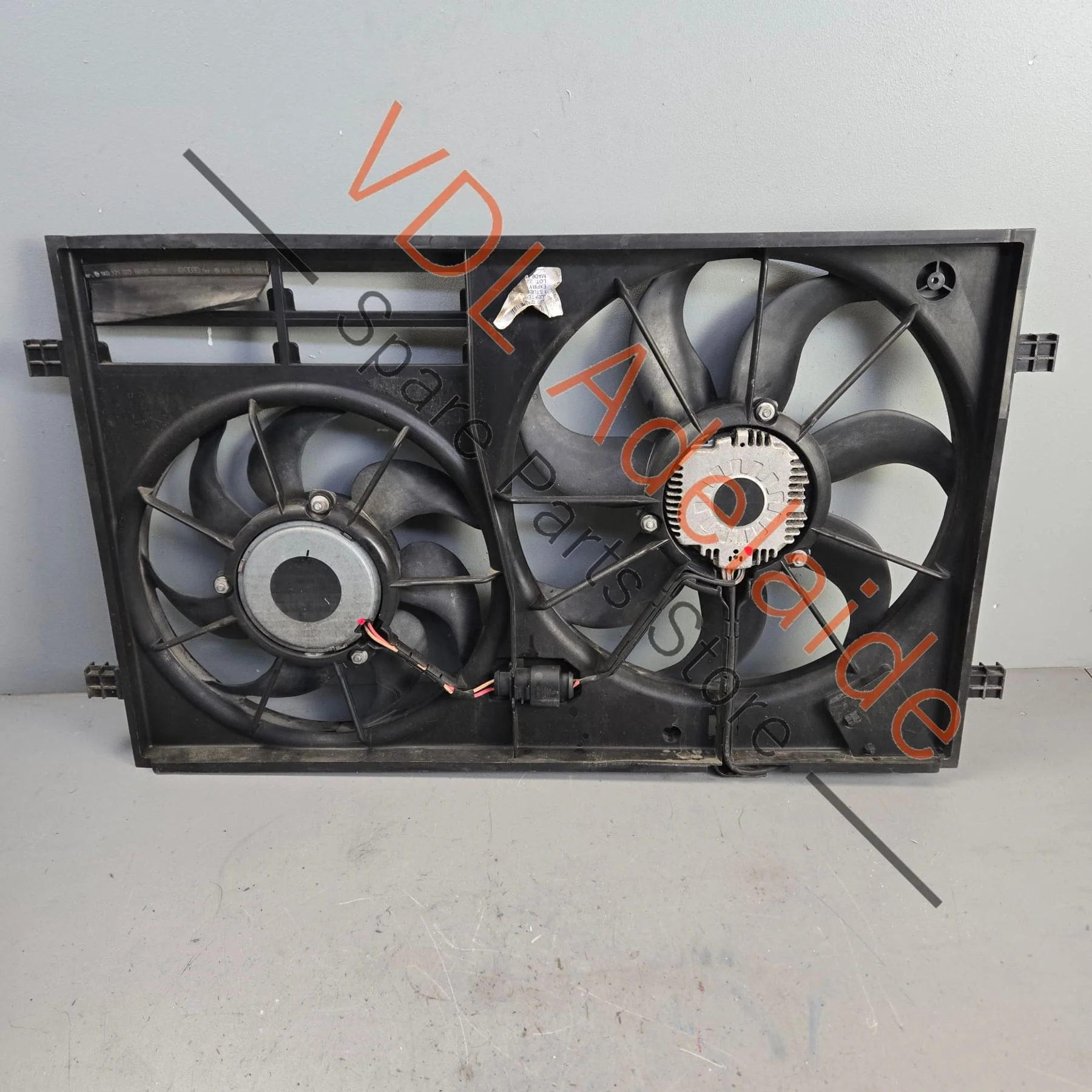 VW Polo 6R 1.4 Twin Radiator Fans 1K0959455ES 150W 295mm 1K0959455EA 220W 365mm - Image 2