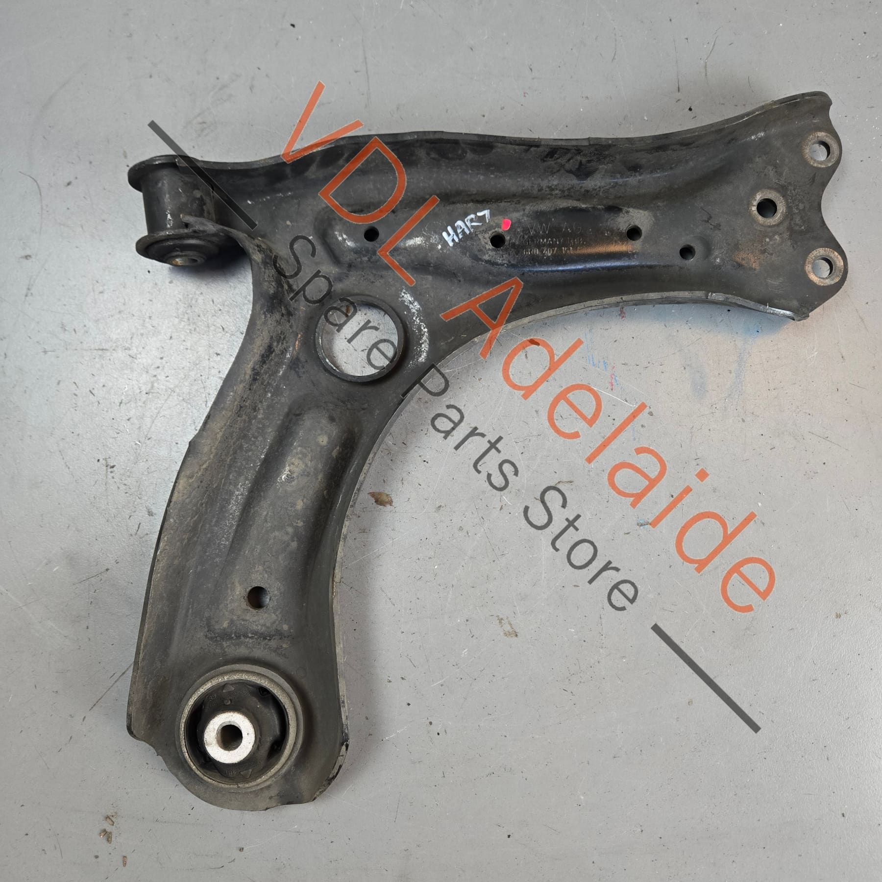 VW Polo 6R Front Left Lower Control Arm Wishbone w Bushes 6R0407151F - Image 2