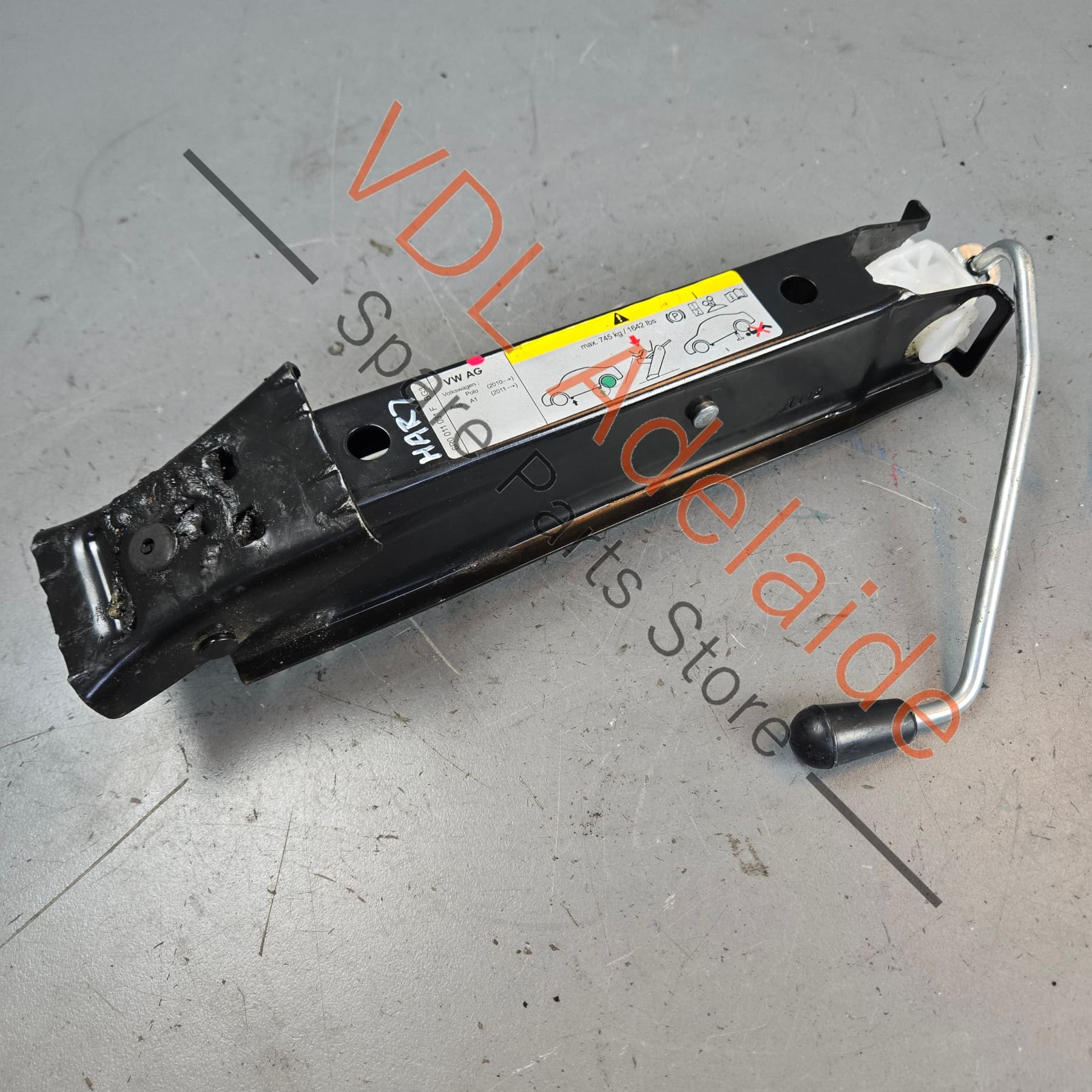Genuine Original VW Polo 6R Audi A1 8X Emergency Flat Tyre Jack Tool 6R0011031F