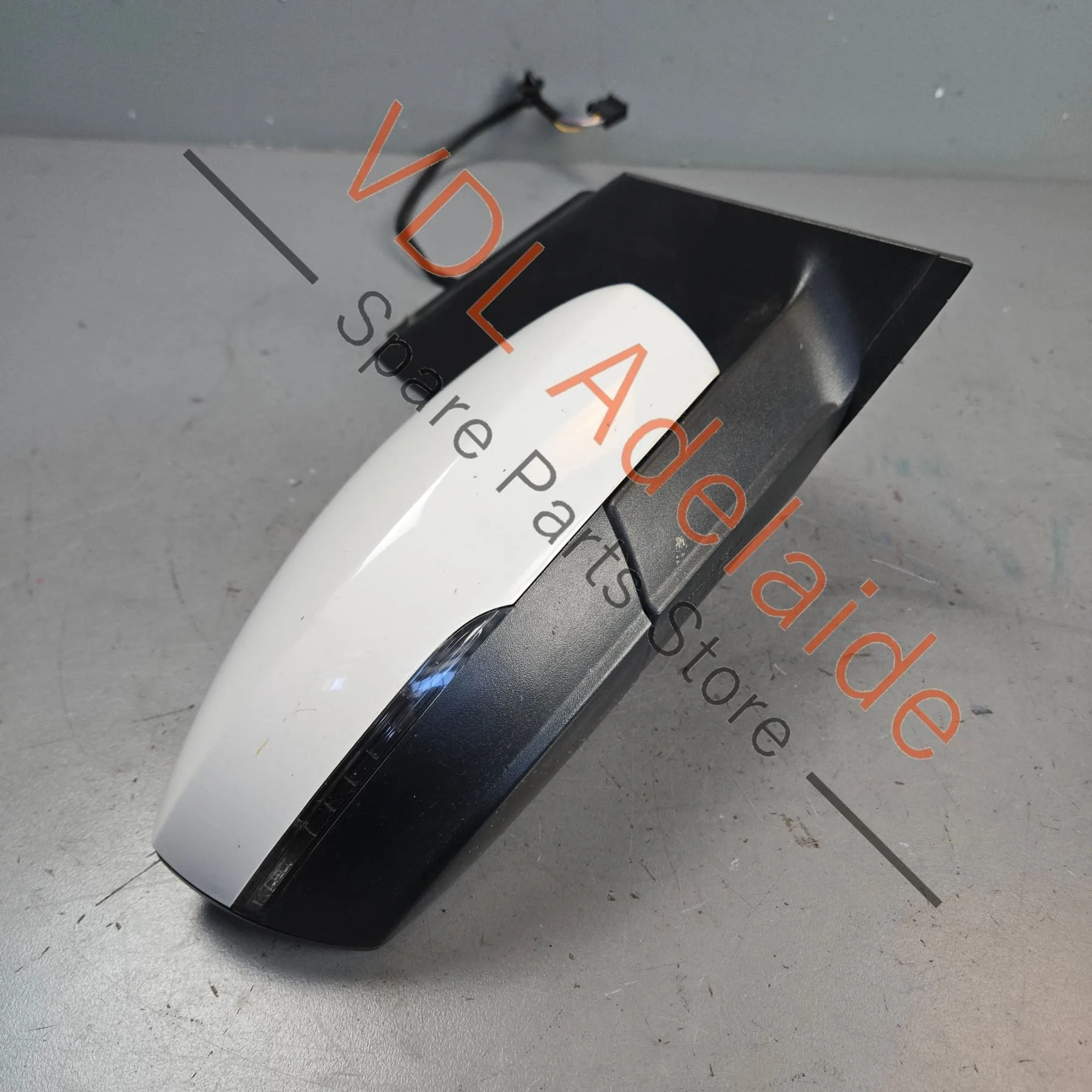 VW Polo MK5 6R Right Side Exterior Mirror Complete with Glass & Cover Candy White B4 / B9A - Image 4