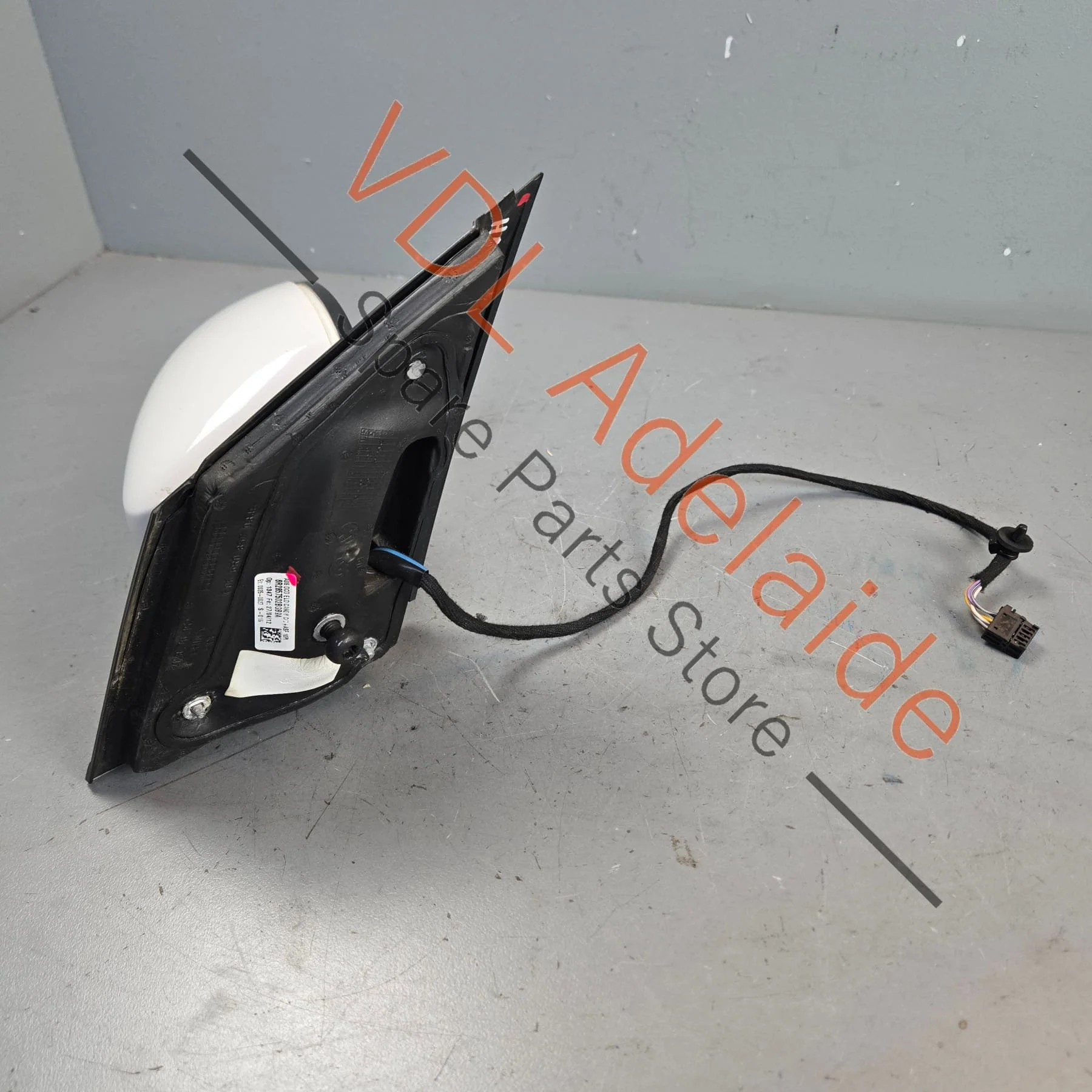 VW Polo MK5 6R Right Side Exterior Mirror Complete with Glass & Cover Candy White B4 / B9A - Image 8