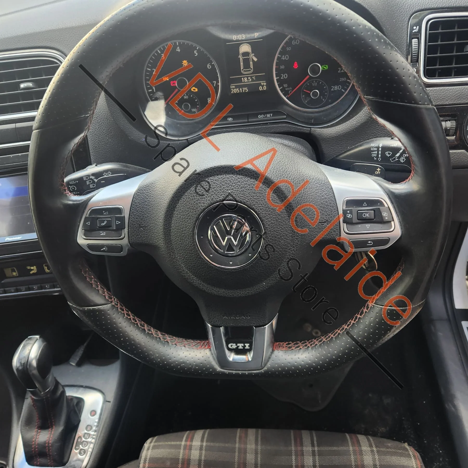 VW Polo Gti MK5 6R Dashboard Instrument Cluster 280kmh 6R0920870A - Image 2