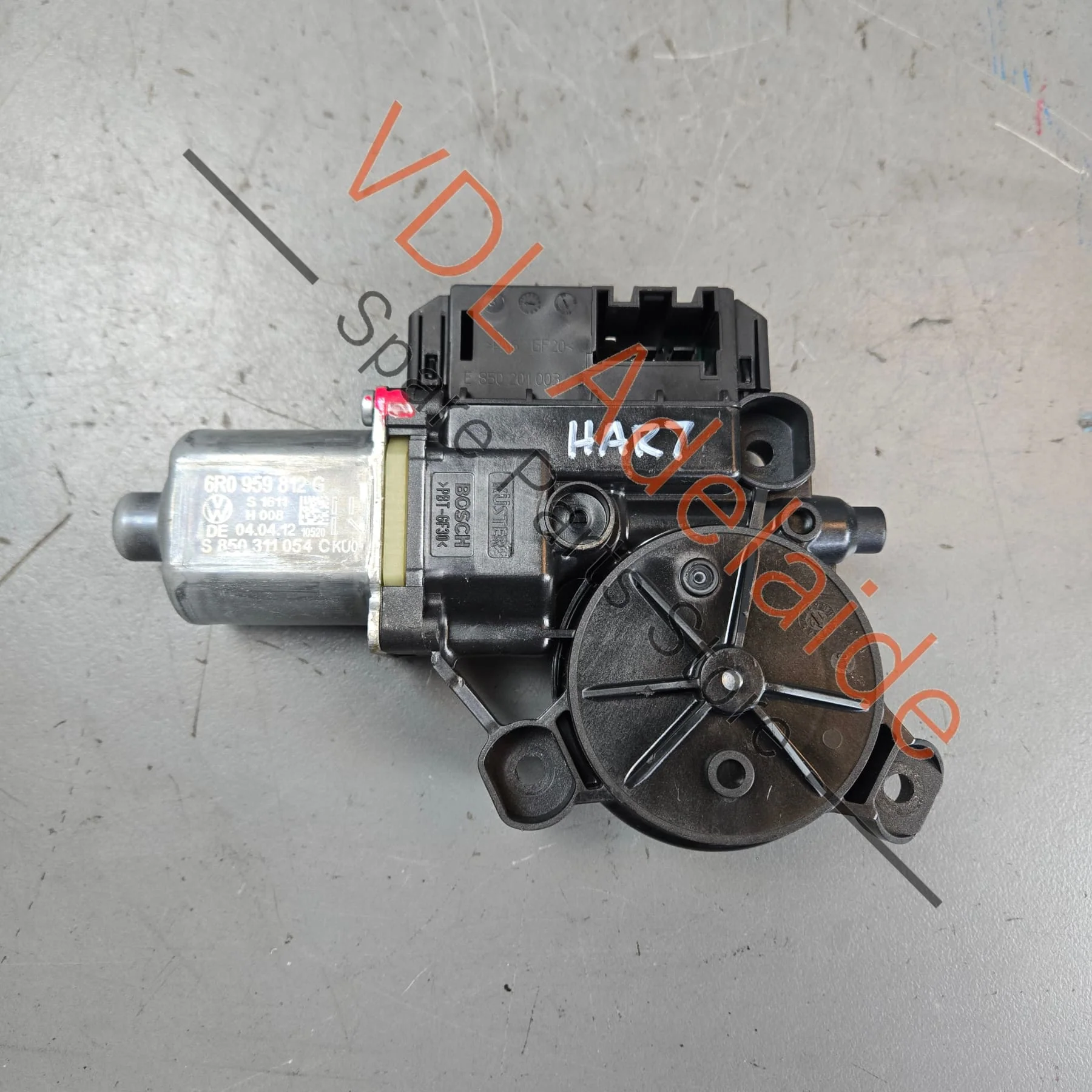 VW Polo GTi Mk5 Rear Right Window Regulator Motor 05/2014-17 6R0959812G 6R0959812N 6R0959812AA Z01