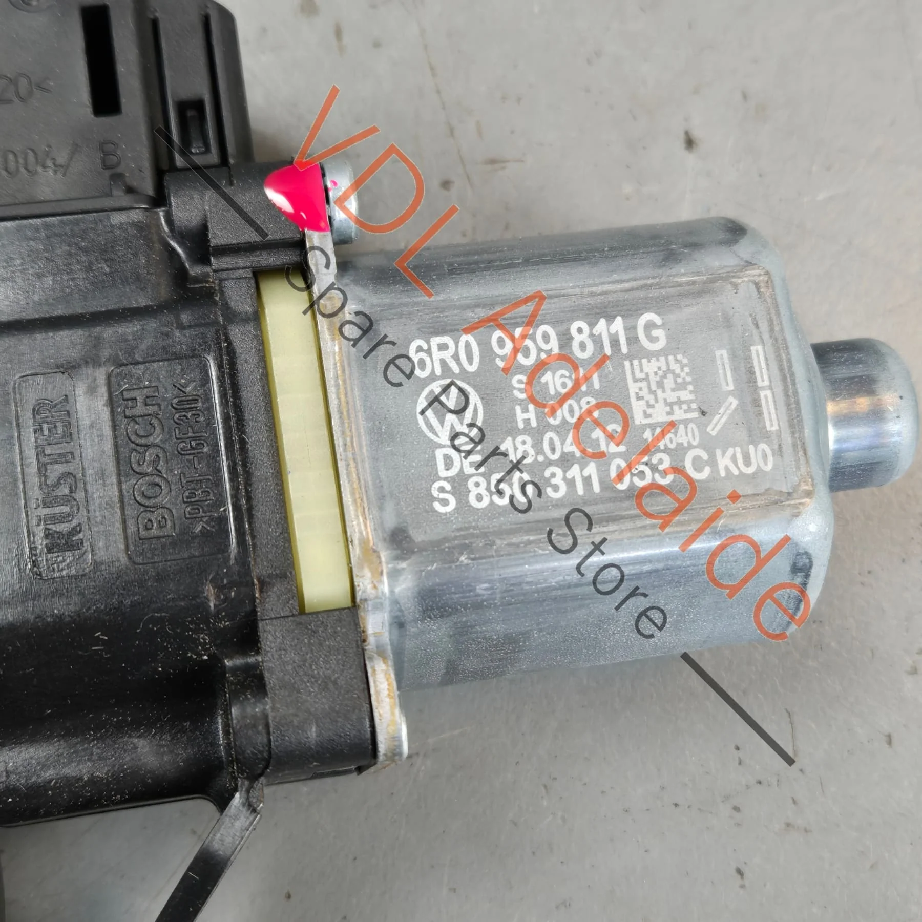VW Polo GTi Mk5 Rear Left Window Regulator Motor 05/2014-17 6R0959811G 6R0959811N 6R0959811AA Z01 - Image 2