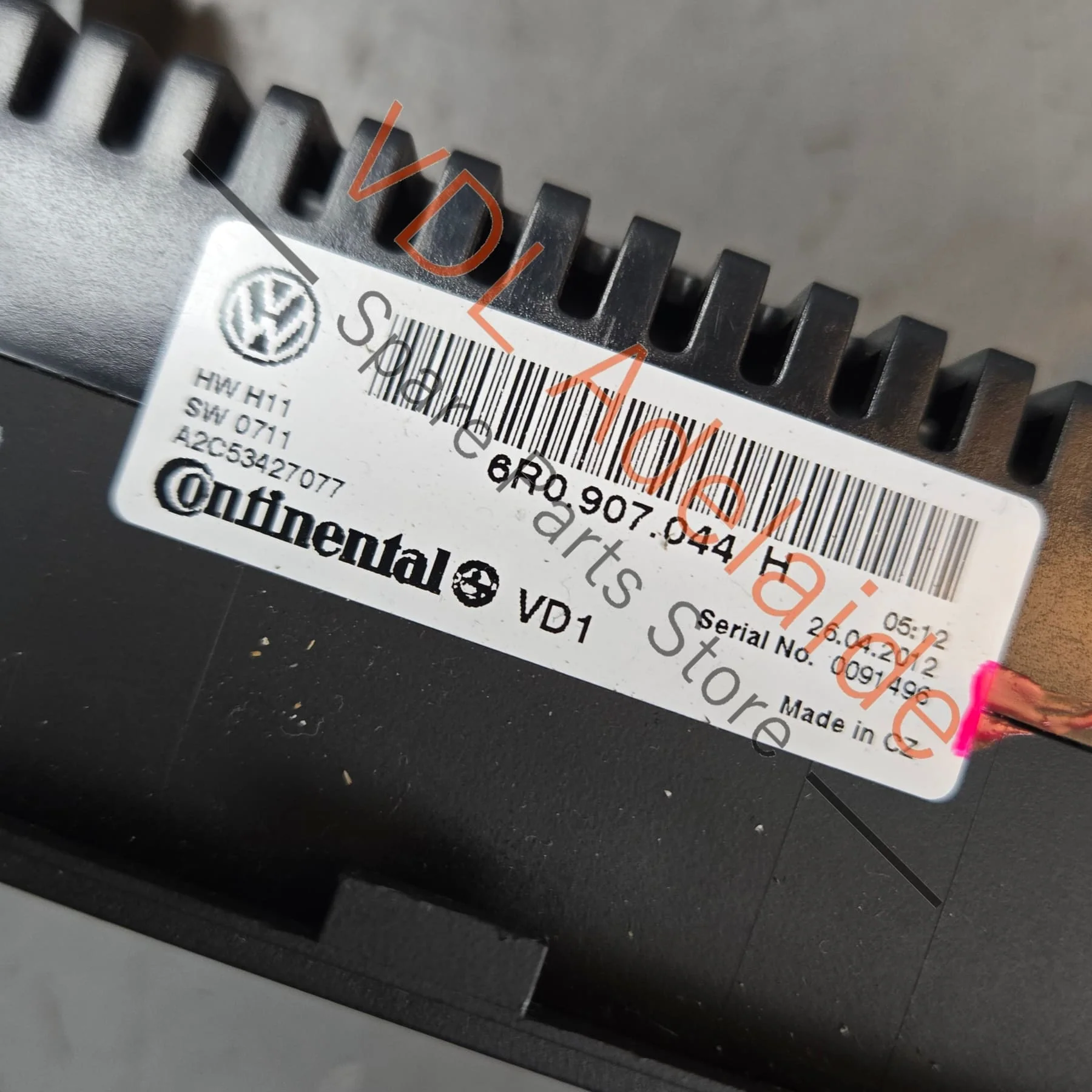 VW Polo MK5 6R Air Conditioning AC Switch Climate 6R0907044H - Image 3