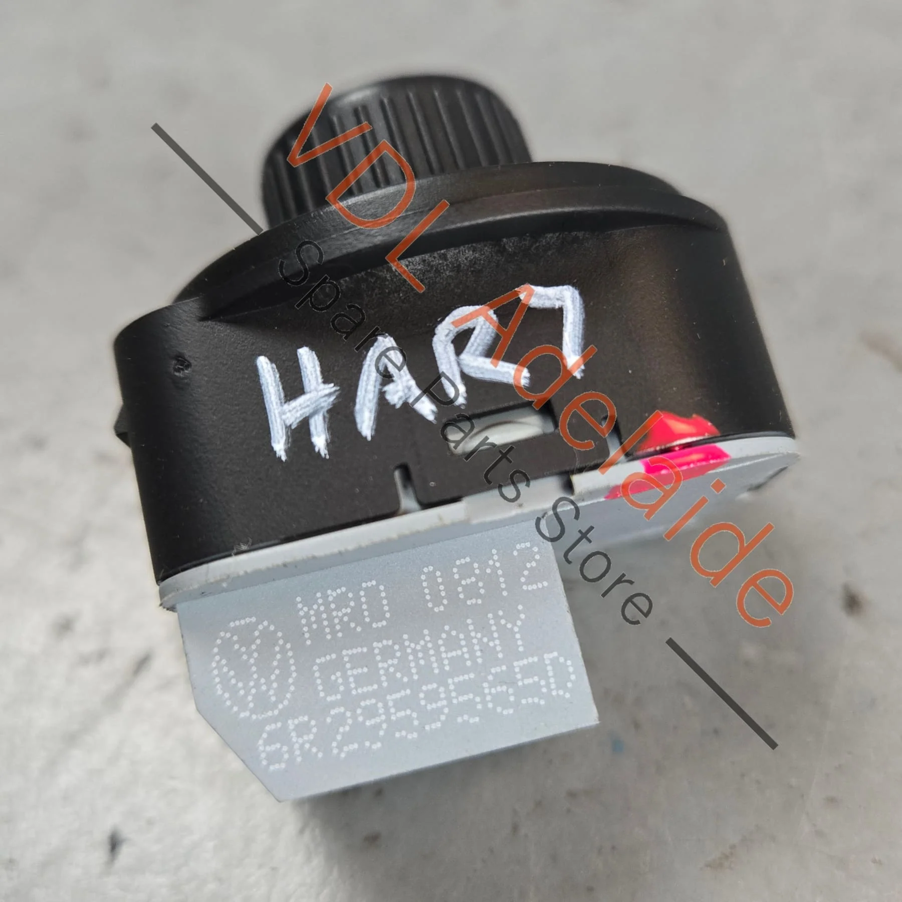 VW Polo Electric Mirror Control Switch Button 6R2959565D - Image 3