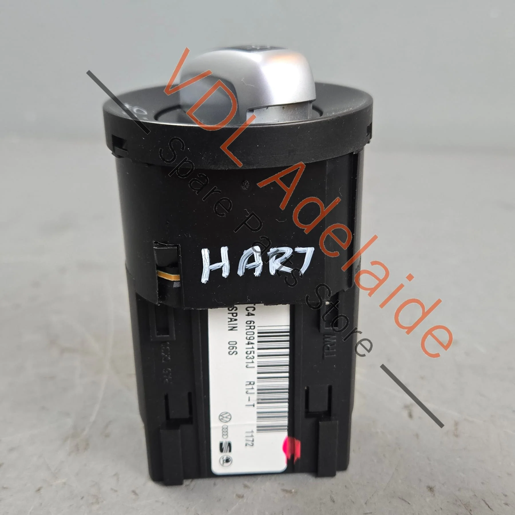 VW Polo Headlight switch with Driving Fog Option 6R0941531J - Image 2