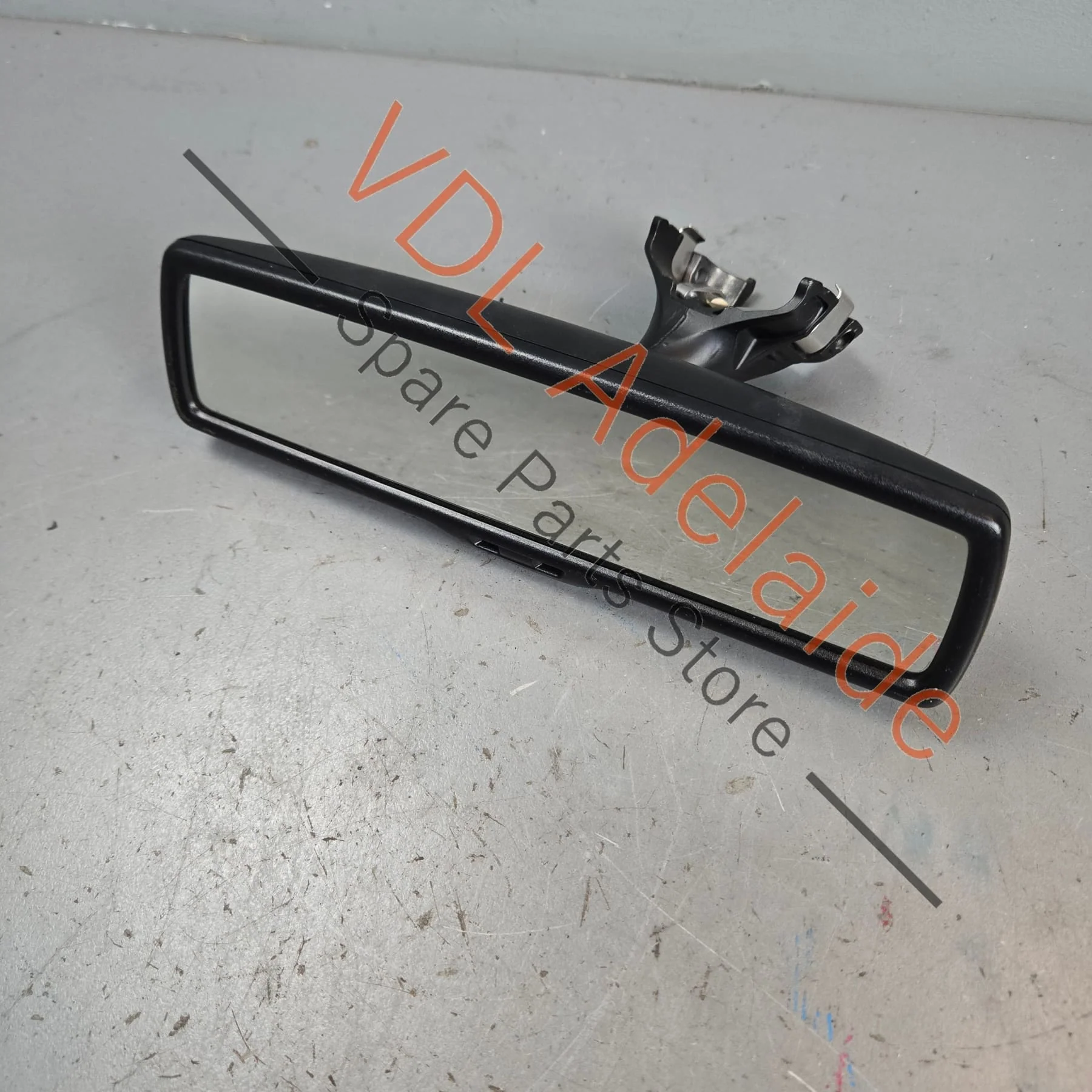 VW Polo MK5 6R Interior Rear View Mirror Anti Dazzle Black Frame 1K0857511E 9B9