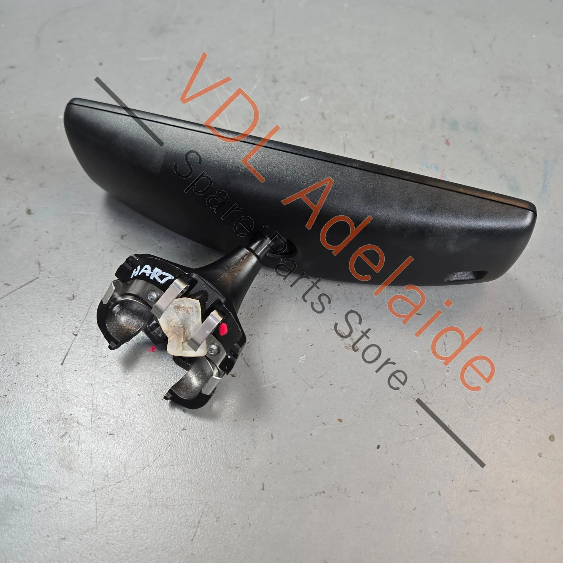 VW Polo MK5 6R Interior Rear View Mirror Anti Dazzle Black Frame 1K0857511E 9B9 - Image 5