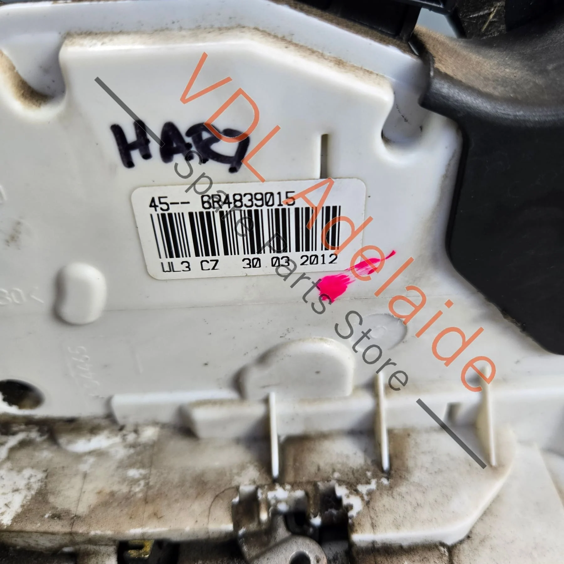 Volkswagen VW Polo Mk5 OEM Rear Left Door Lock Mechanism 6R4839015 6C0839013 - Image 2