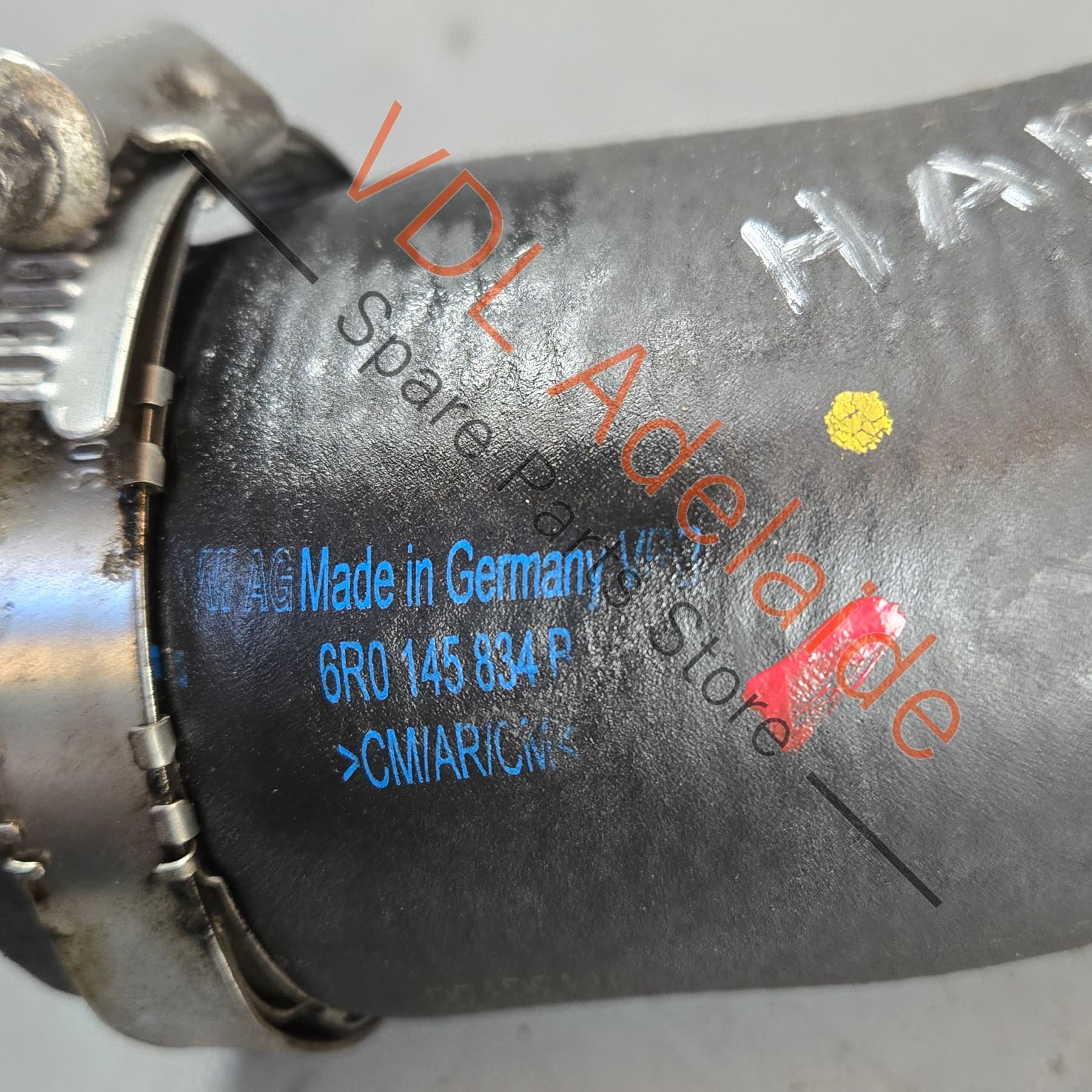 VW Polo 1.4 Gti Right Side Intercooler Hose Pipe 6R0145834B - Image 3