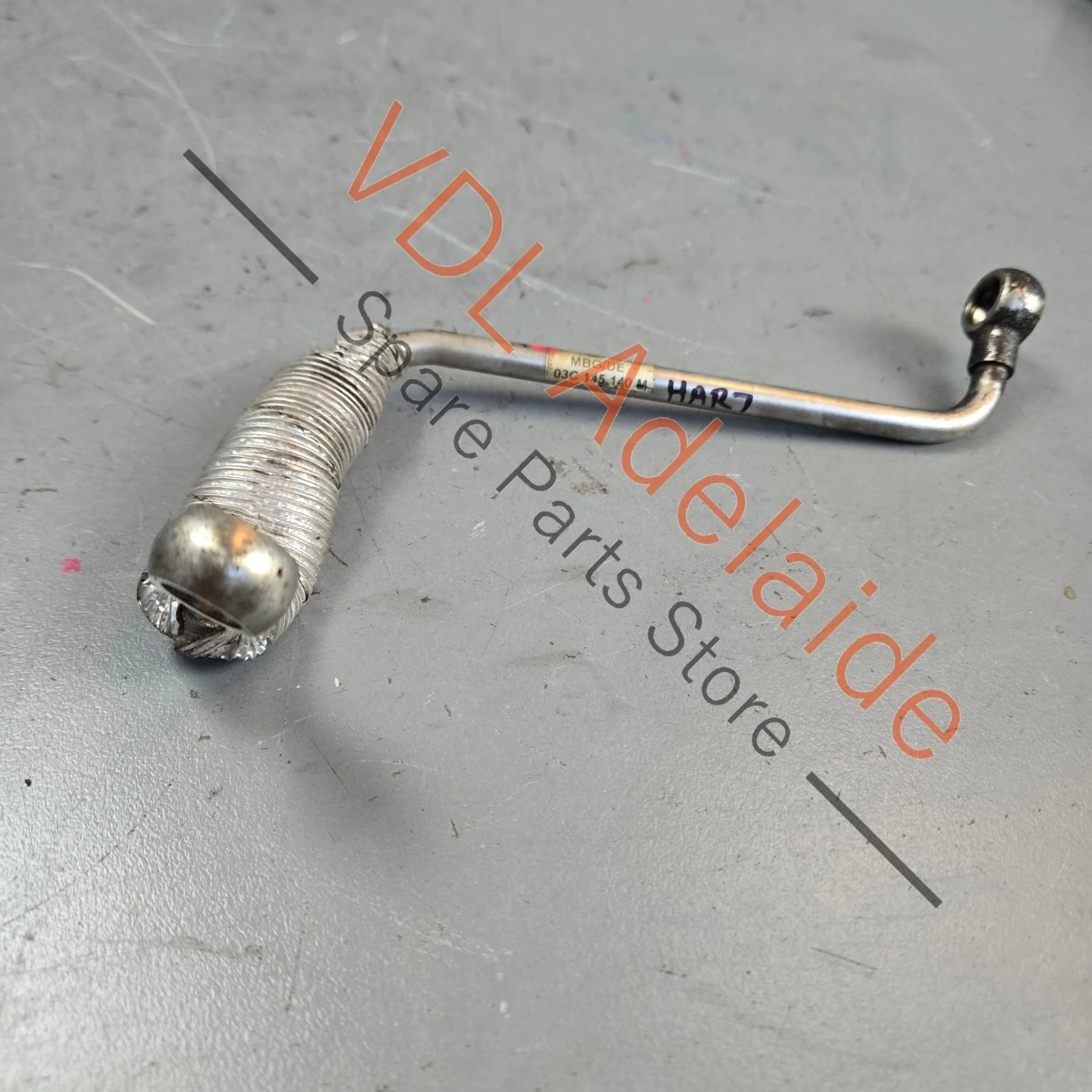 VW 1.4 TFSI CAV Turbo Oil Feed Pipe 03C145140M - Image 4