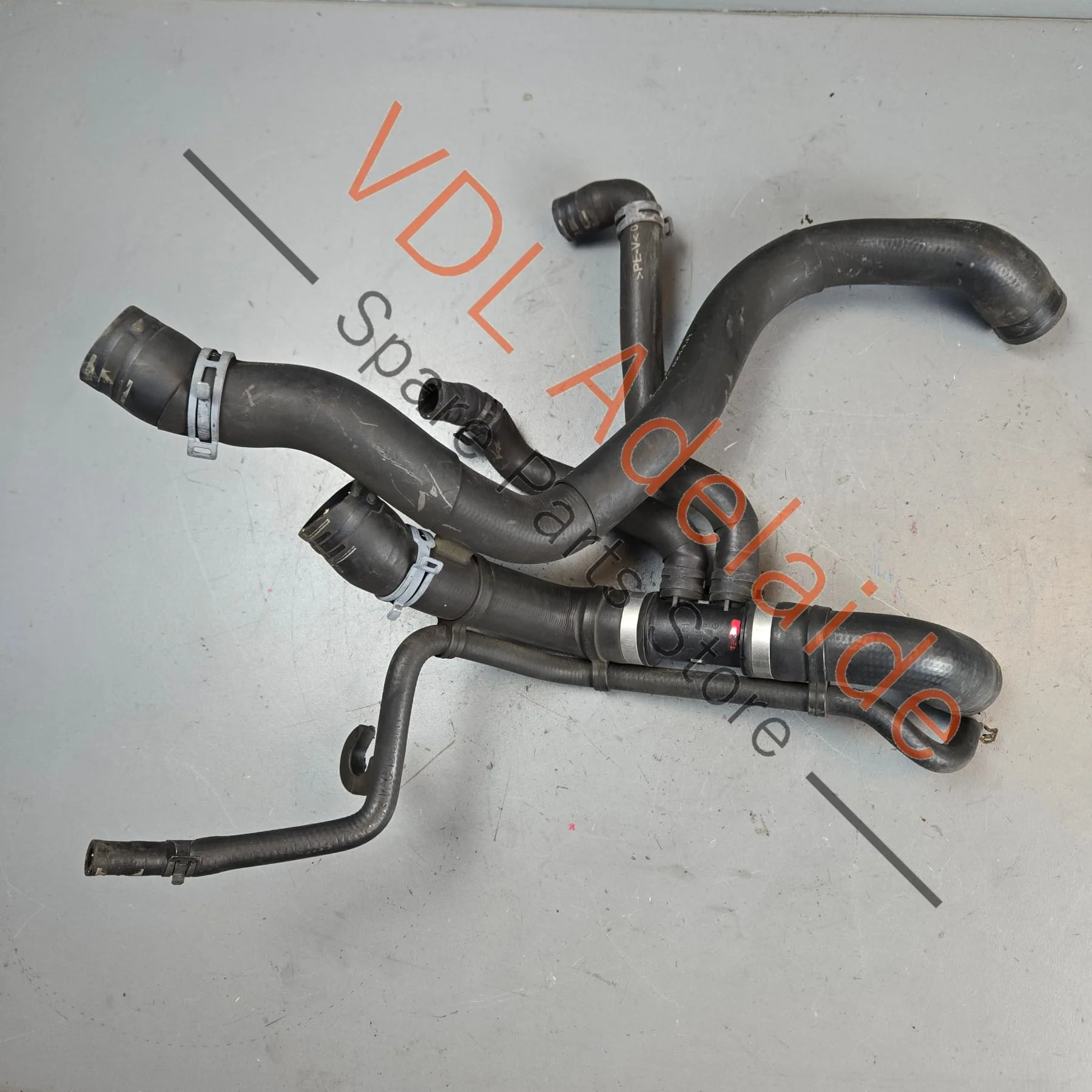 VW Polo GTI 1.4 TFSI Radiator Coolant Feed & Return Hose Assembly 6R0122101G - Image 2