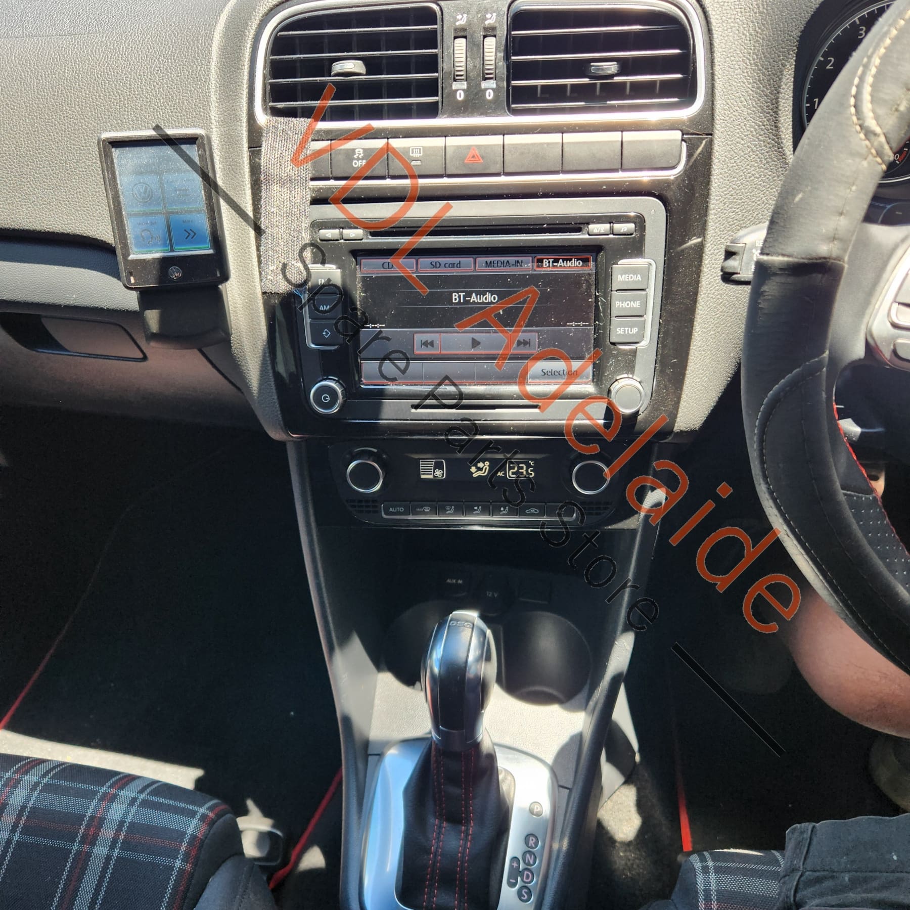 VW Polo MK5 6R Air Conditioning Climate Control Switch Buttons 6R0907044Q 6R0907044H 6R0907044N - Image 3