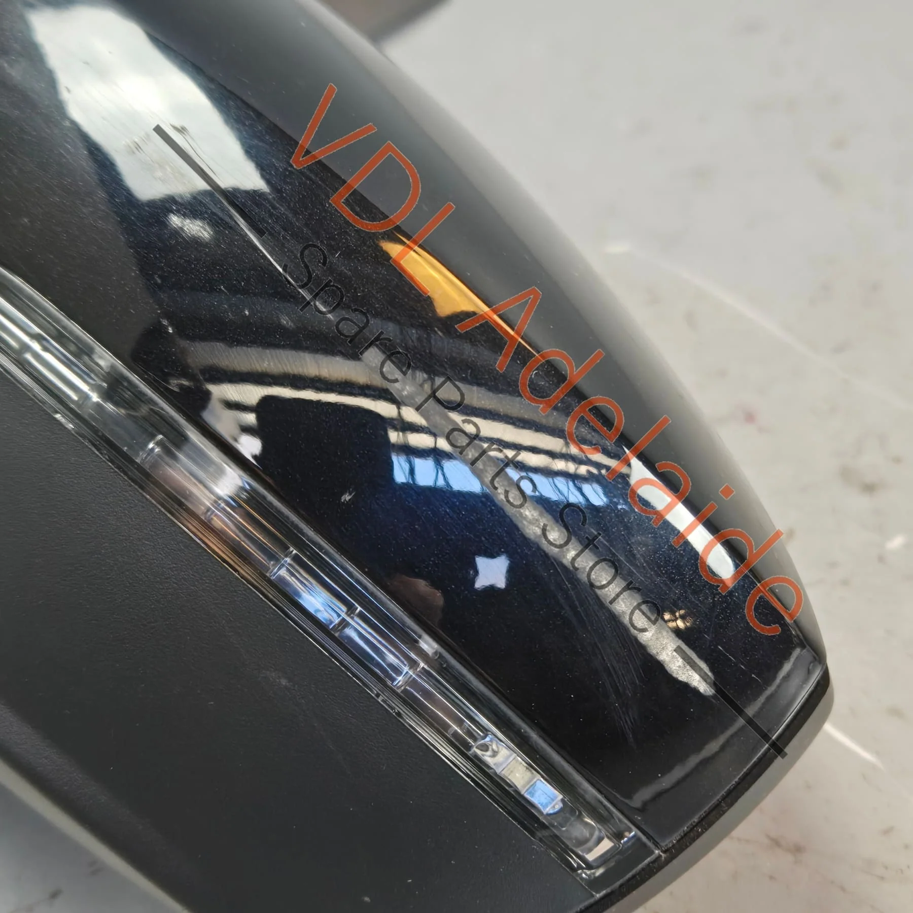 VW Polo MK5 6R Left Side Exterior Mirror Complete with Glass & Cover Orca Black 2T2T C9X - Image 4