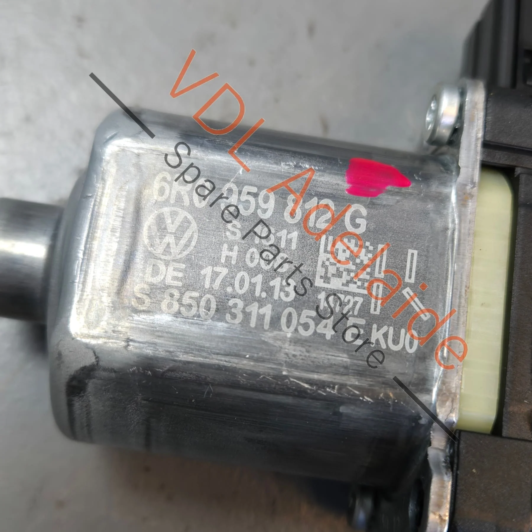 VW Polo MK5 6R GTi Mk5 Rear Right Window Regulator Motor 05/2014-17 6R0959812N 6R0959812G 6R0959812AA - Image 3