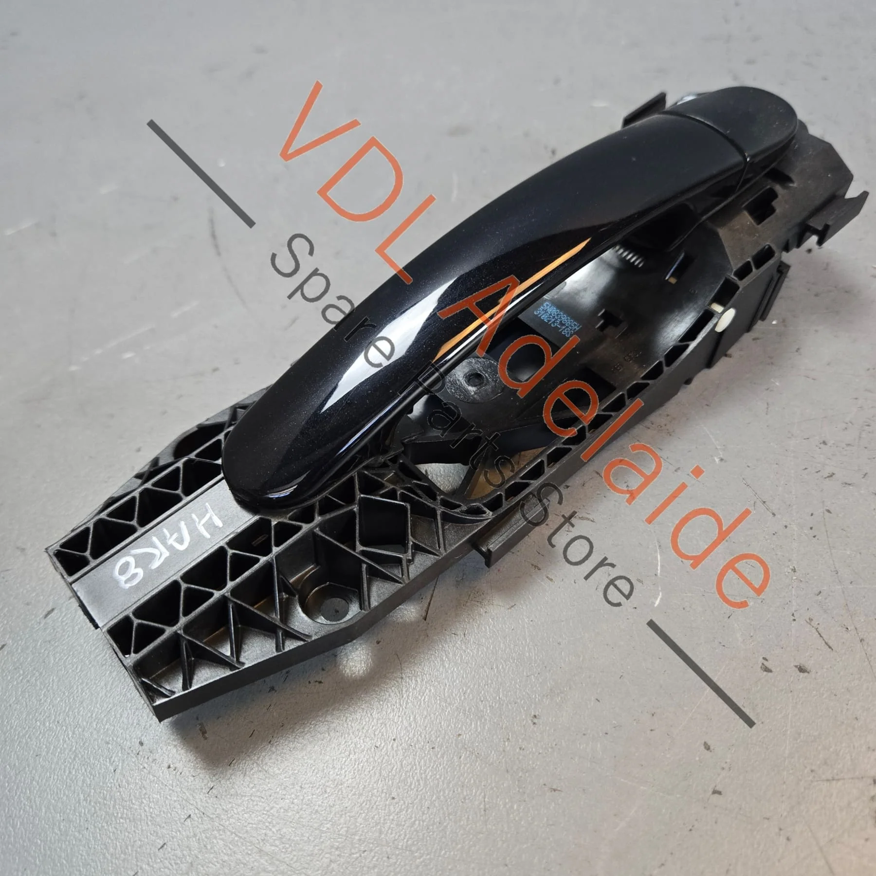 VW Polo MK5 6R Passenger Exterior Door Handle 5N0837205M Orca Black 2T2T C9X - Image 8