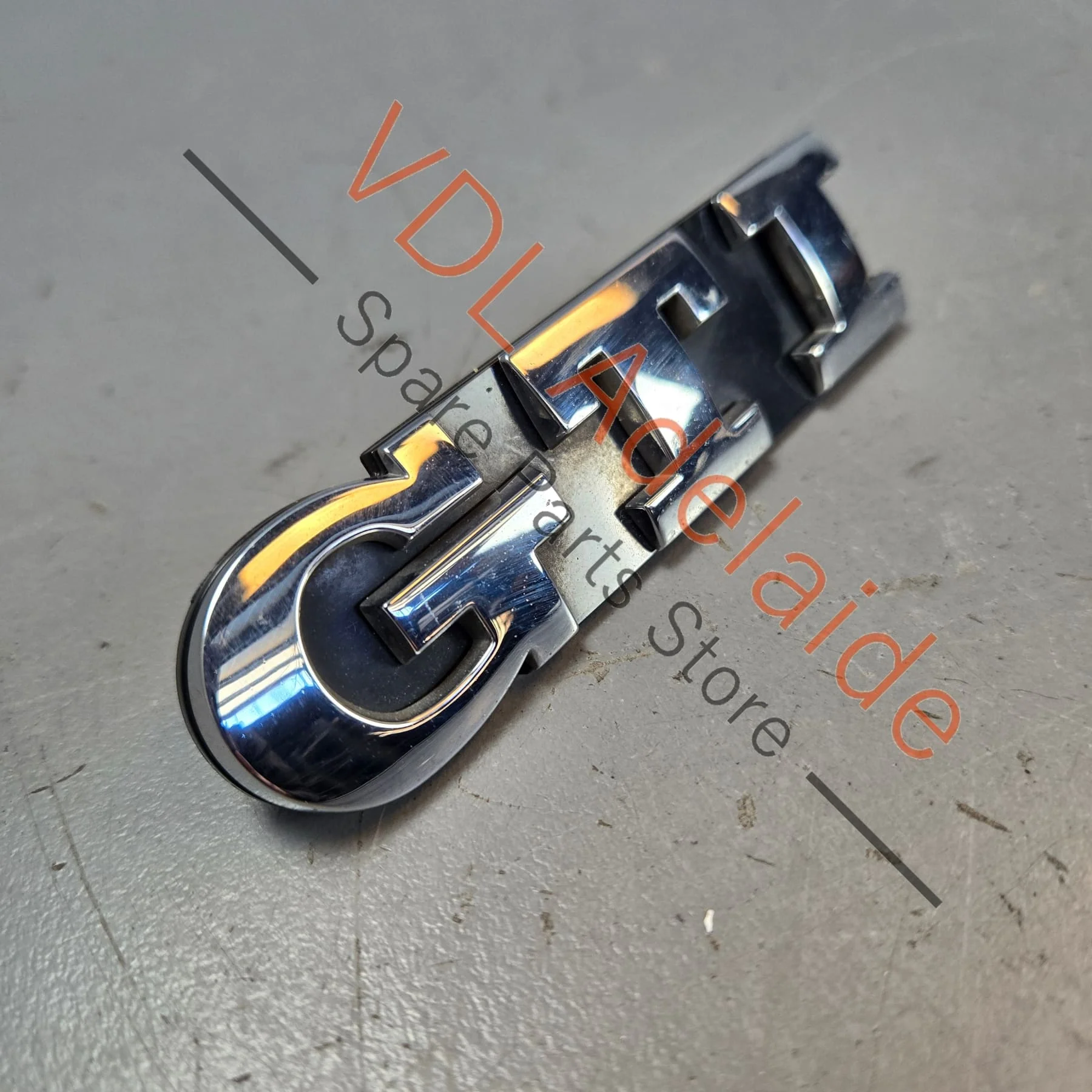 VW Polo MK5 6R Gti Front Grille Badge 1K6853679D Chrome - Image 2
