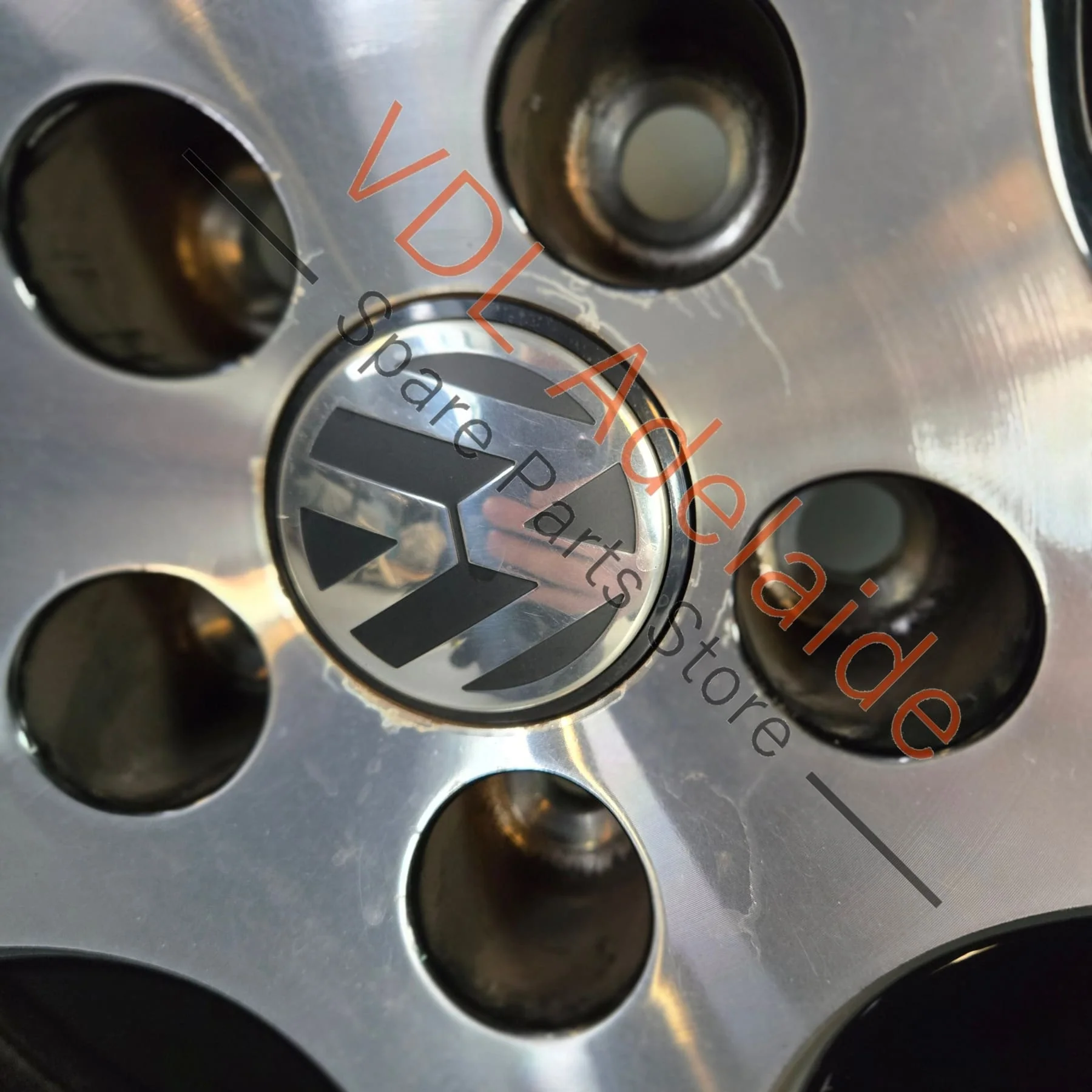 Genuine VW Polo Gti Alloy Wheel 17in 17x7 Detroit Machined Face 5x100 ET46 #03 - Image 5